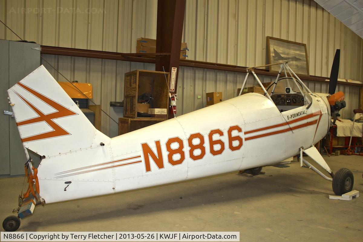 N8866, 1970 Durley DURL-E-AIRE BD-1 C/N 1, At Milestones of Flight Museum at Lancaster CA