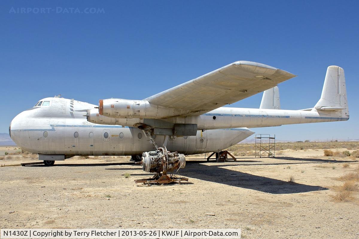 N1430Z, 1962 Armstrong Whitworth AW-660 Argosy T.2 C/N 6779, At Milestones of Flight Museum at Lancaster CA