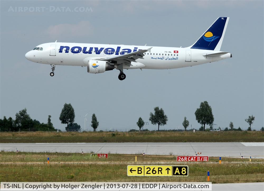 TS-INL, 1993 Airbus A320-211 C/N 400, Arrival from Djerba/Tunesia...