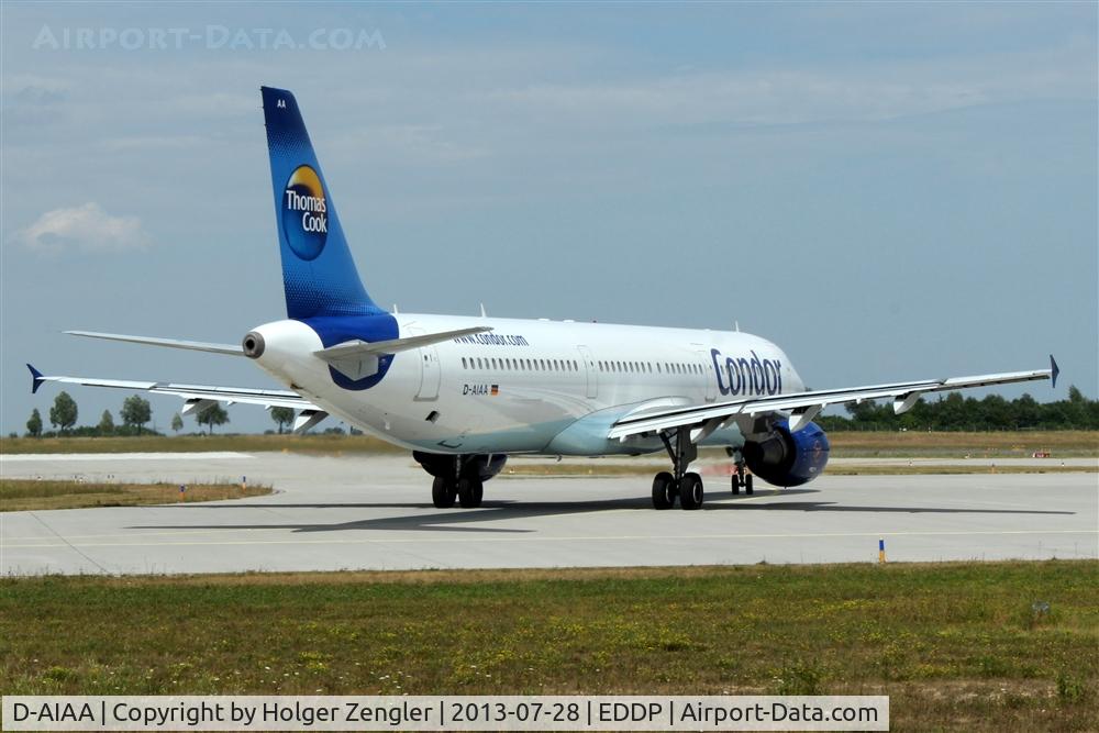 D-AIAA, 2001 Airbus A321-211 C/N 1607, On taxi to holding point 26R...