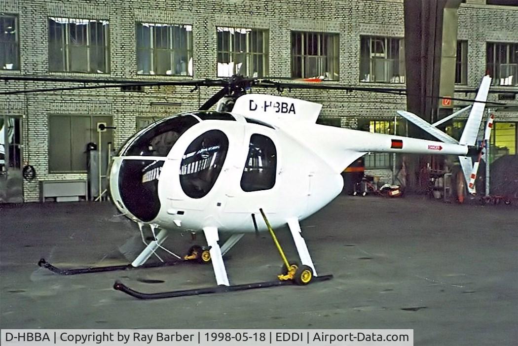 D-HBBA, 1974 Hughes 369HS C/N 34-0574S, D-HBBA   Hughes 369HS [34-0574S] Berlin-Templehoff~D 18/05/1998