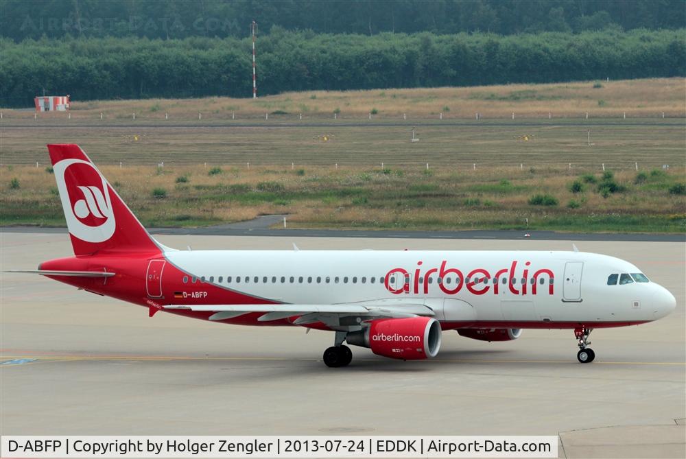 D-ABFP, 2011 Airbus A320-214 C/N 4606, Leaving apron for take-off on rwy 32R...