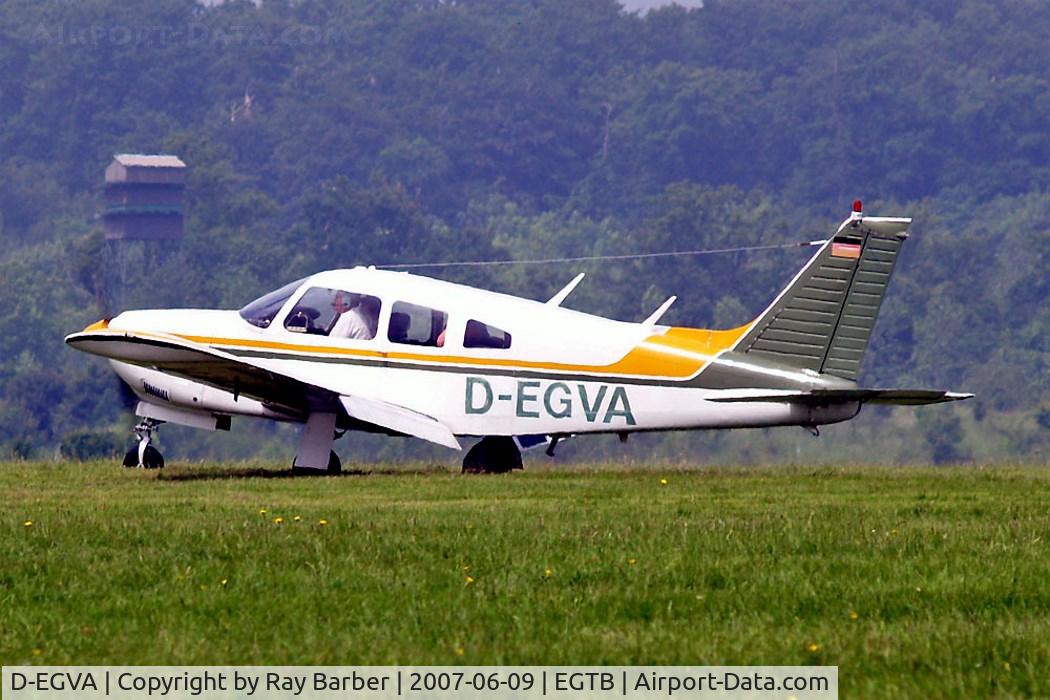 D-EGVA, 1976 Piper PA-28R-200 Cherokee Arrow II C/N 28R-7635229, Piper PA-28R-200 Cherokee Arrow II [28R-7635229] Booker~G 09/06/2007