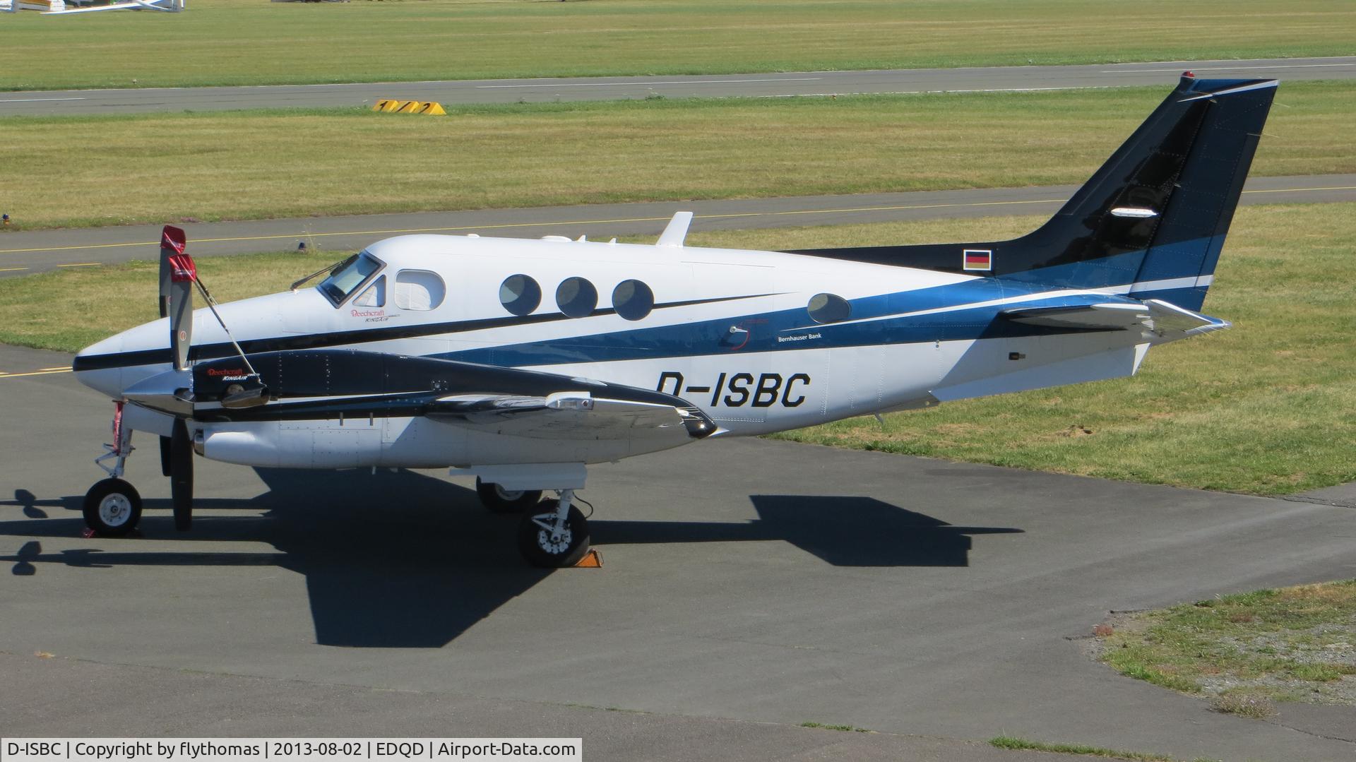 D-ISBC, 2009 Hawker Beechcraft C90GTI King Air C/N LJ-1935, D-ISBC Bayreuth Airport