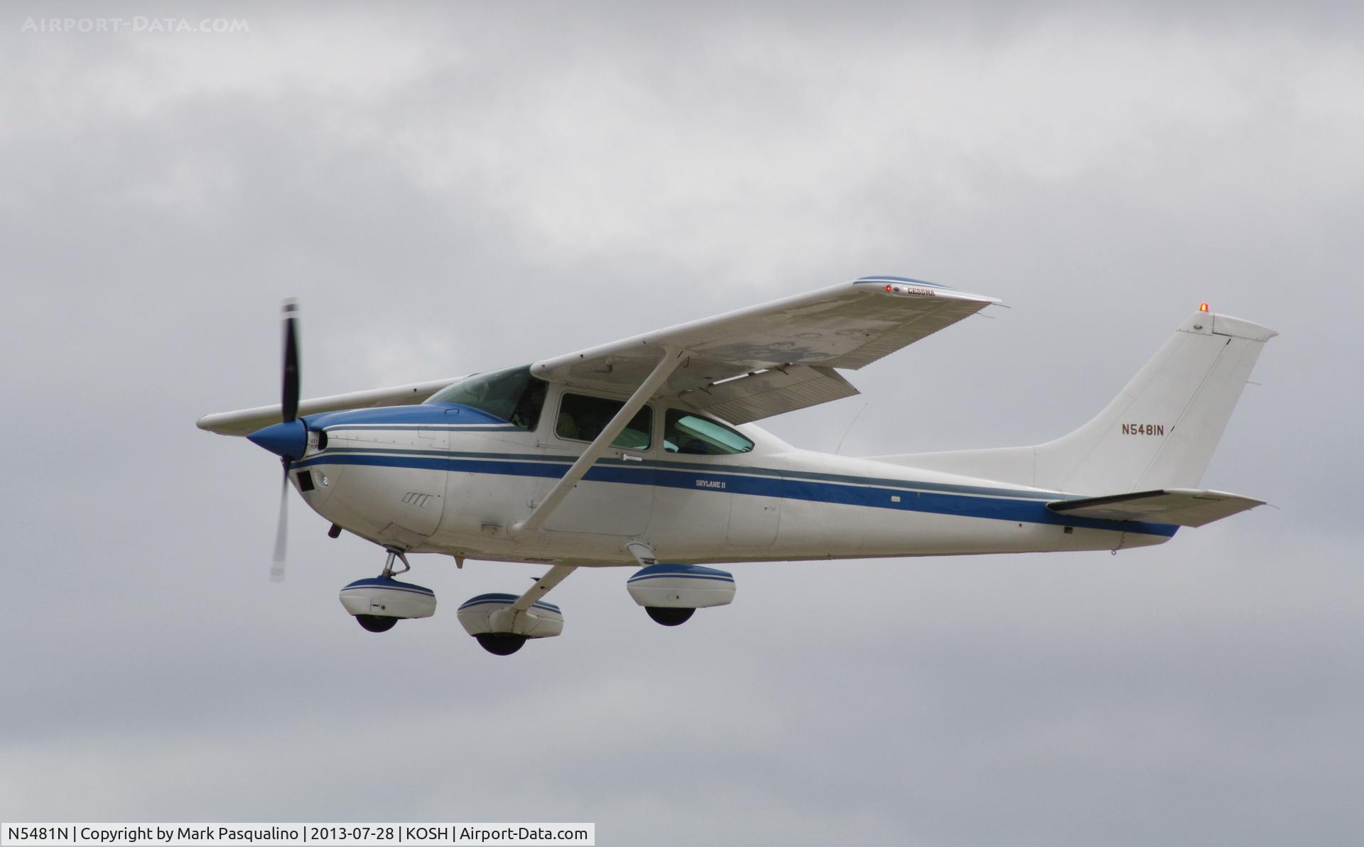 N5481N, 1981 Cessna 182R Skylane C/N 18267750, Cessna 182R