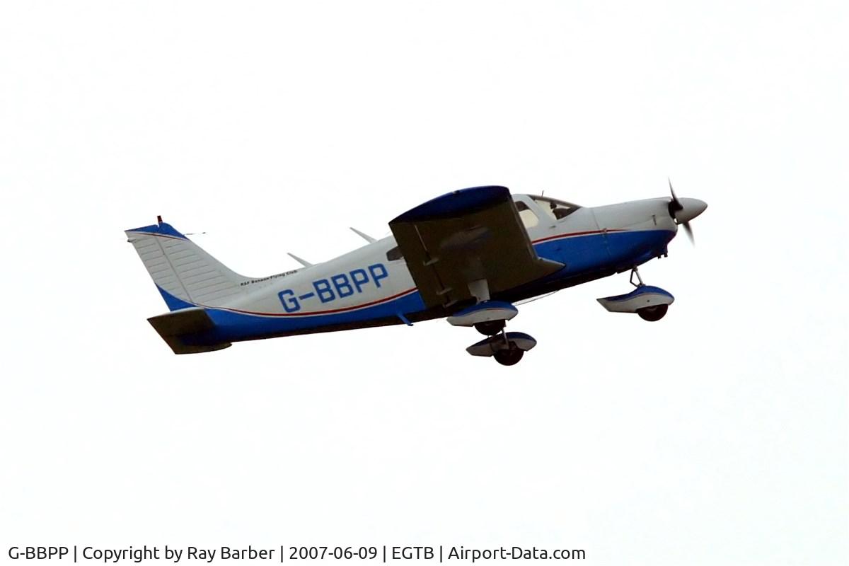 G-BBPP, 1973 Piper PA-28-180 Cherokee Archer C/N 28-7405007, Piper PA-28-180 Cherokee [28-7405007] Booker~G 09/06/2007