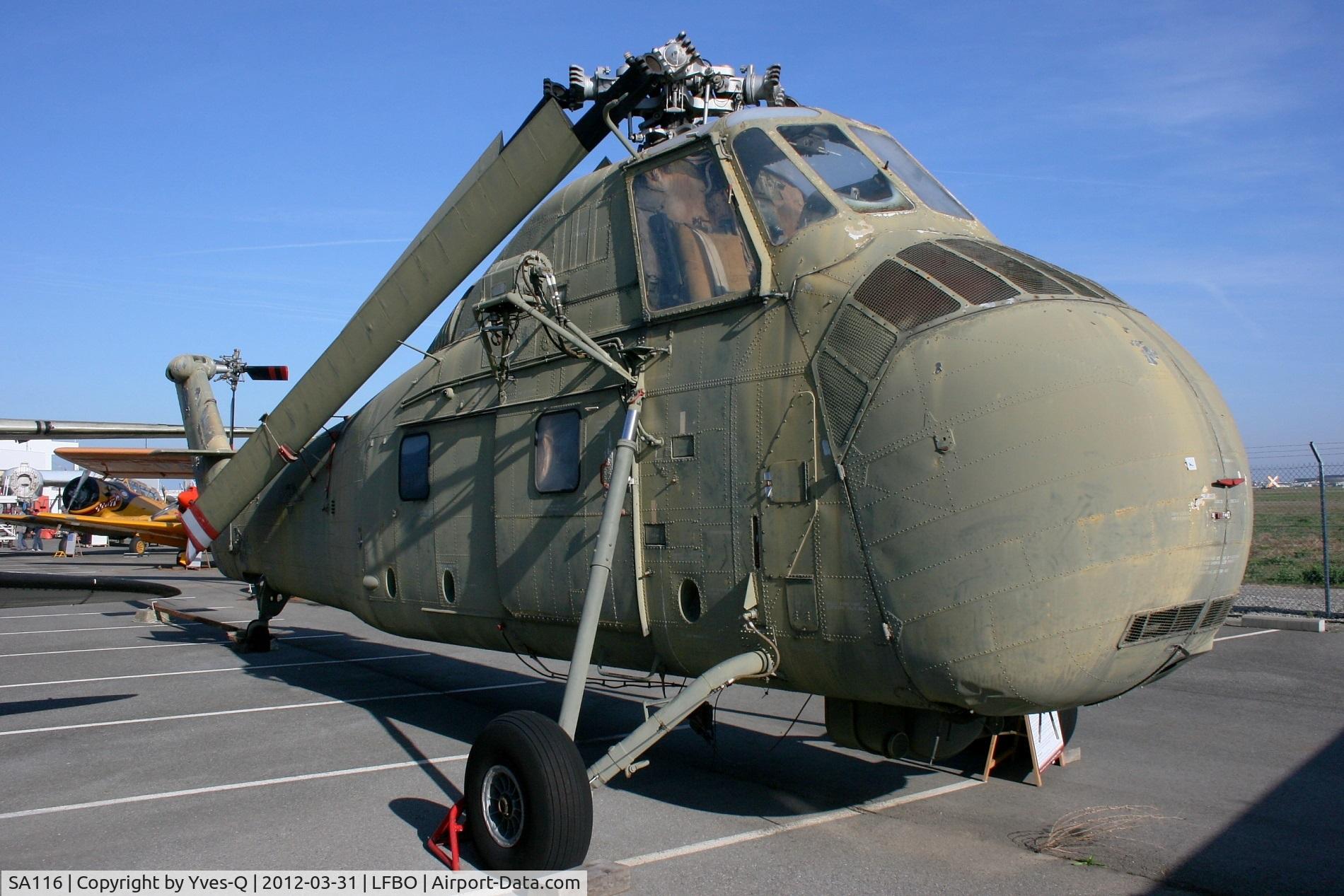SA116, Sikorsky H-34A Choctaw C/N SA116, Sikorsky H-34A Choctaw, Les Ailes Anciennes Toulouse-Blagnac (LFBO)