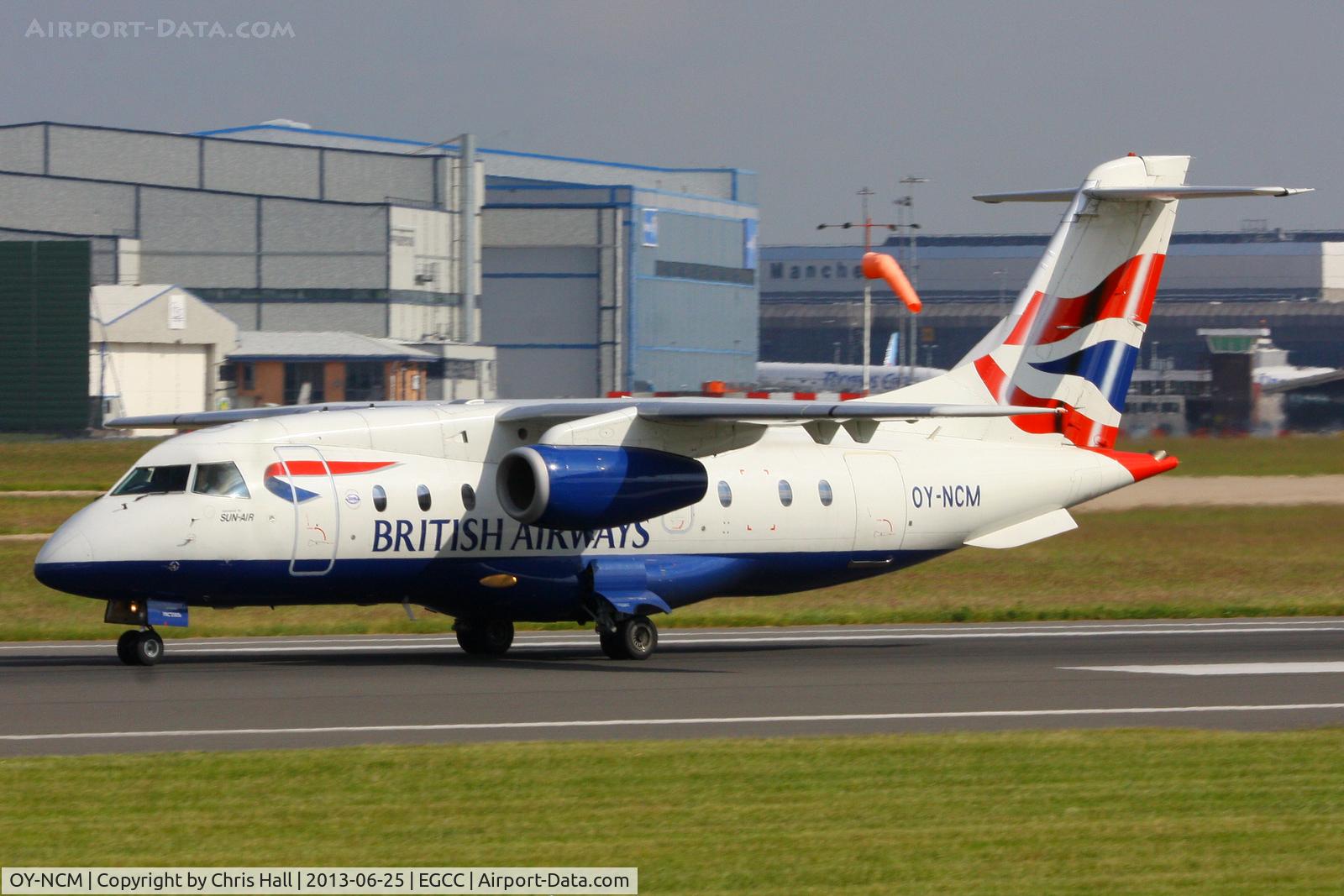 OY-NCM, 2001 Fairchild Dornier 328-300 328JET C/N 3190, Sun Air