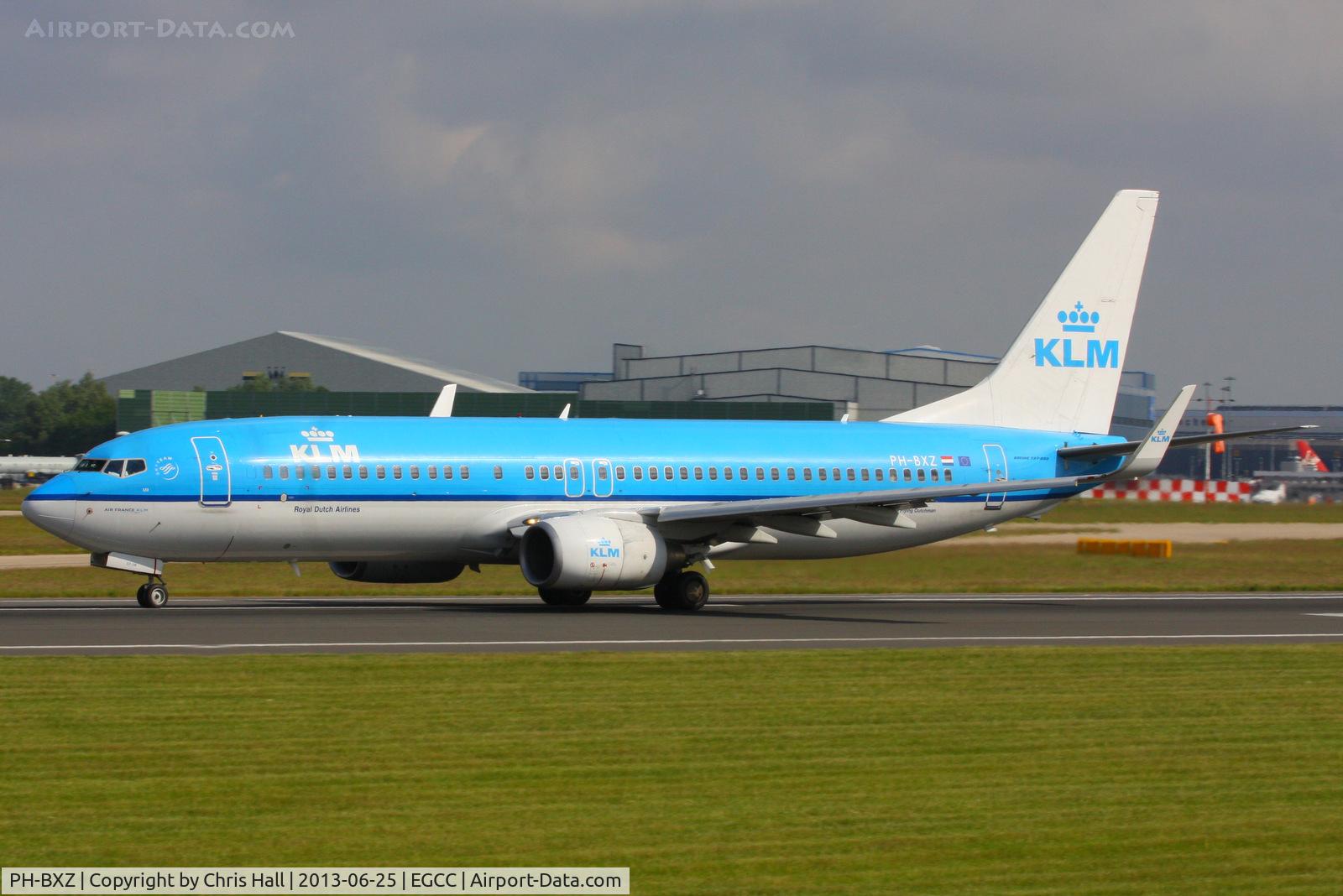PH-BXZ, 2008 Boeing 737-8K2 C/N 30368, KLM Royal Dutch Airlines