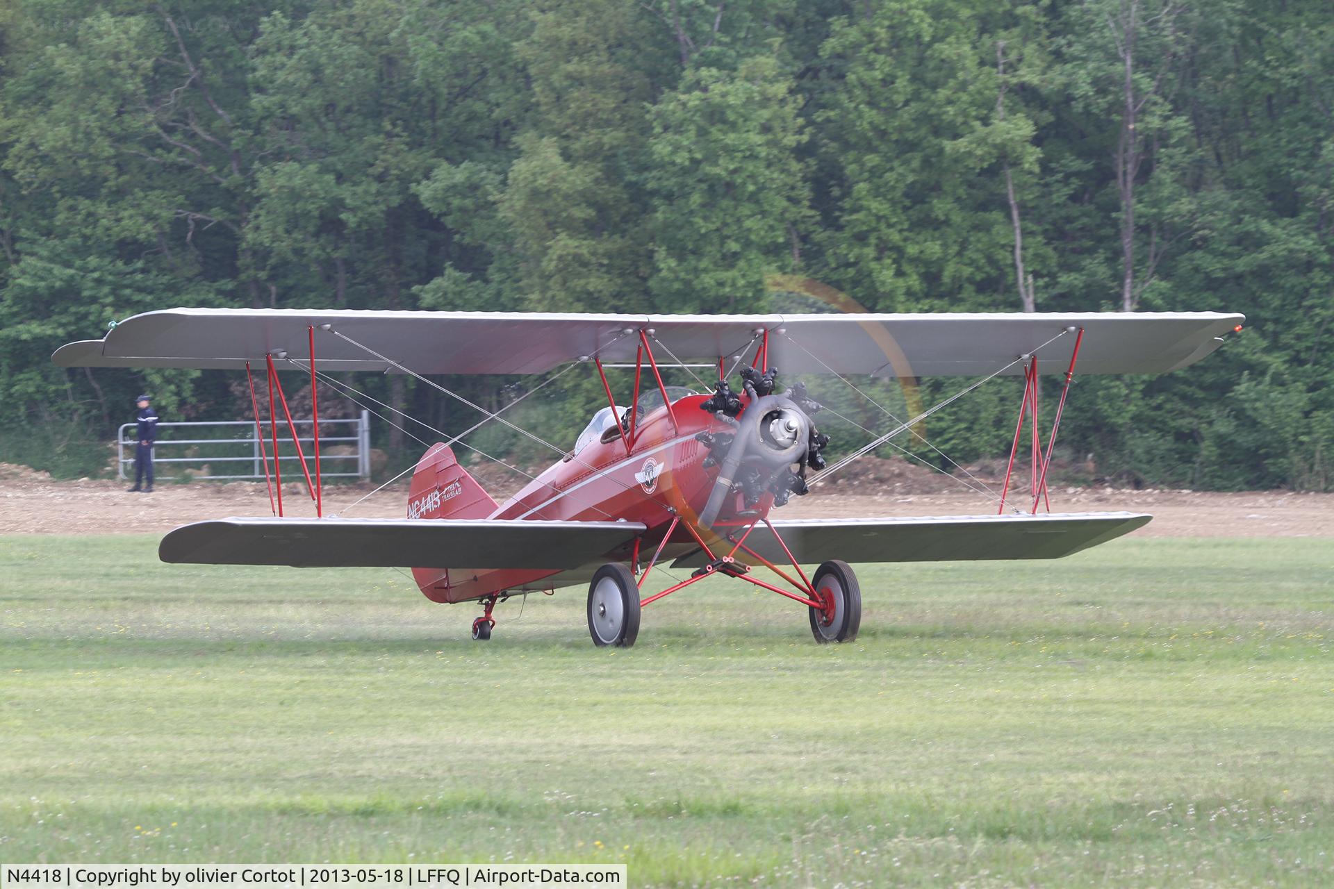 N4418, 1928 Curtiss-Wright Travel Air 4000 C/N 378, Ferté 2013
