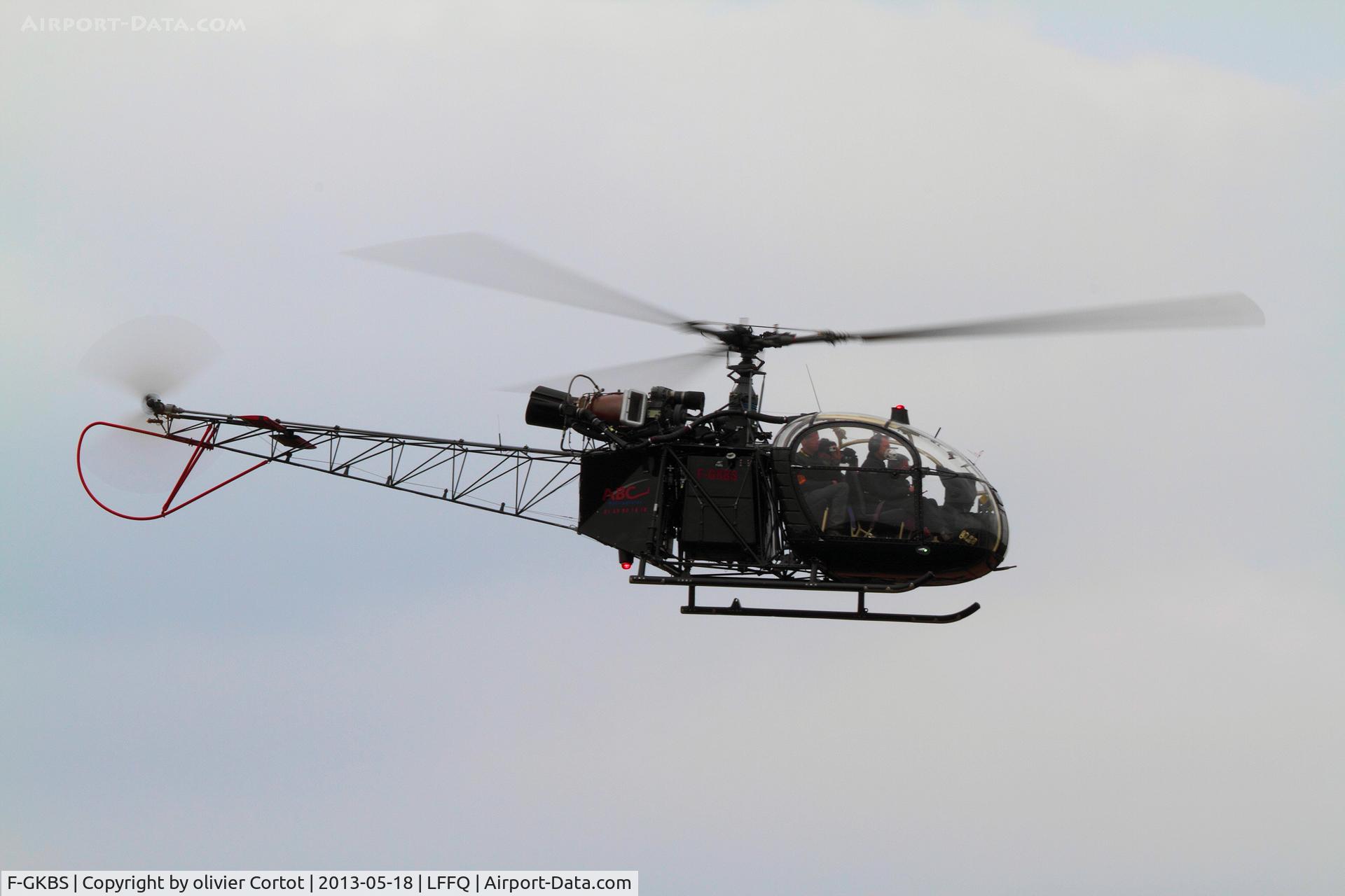 F-GKBS, Eurocopter SE-313B Alouette II C/N 1442, Ferté Alais 2013