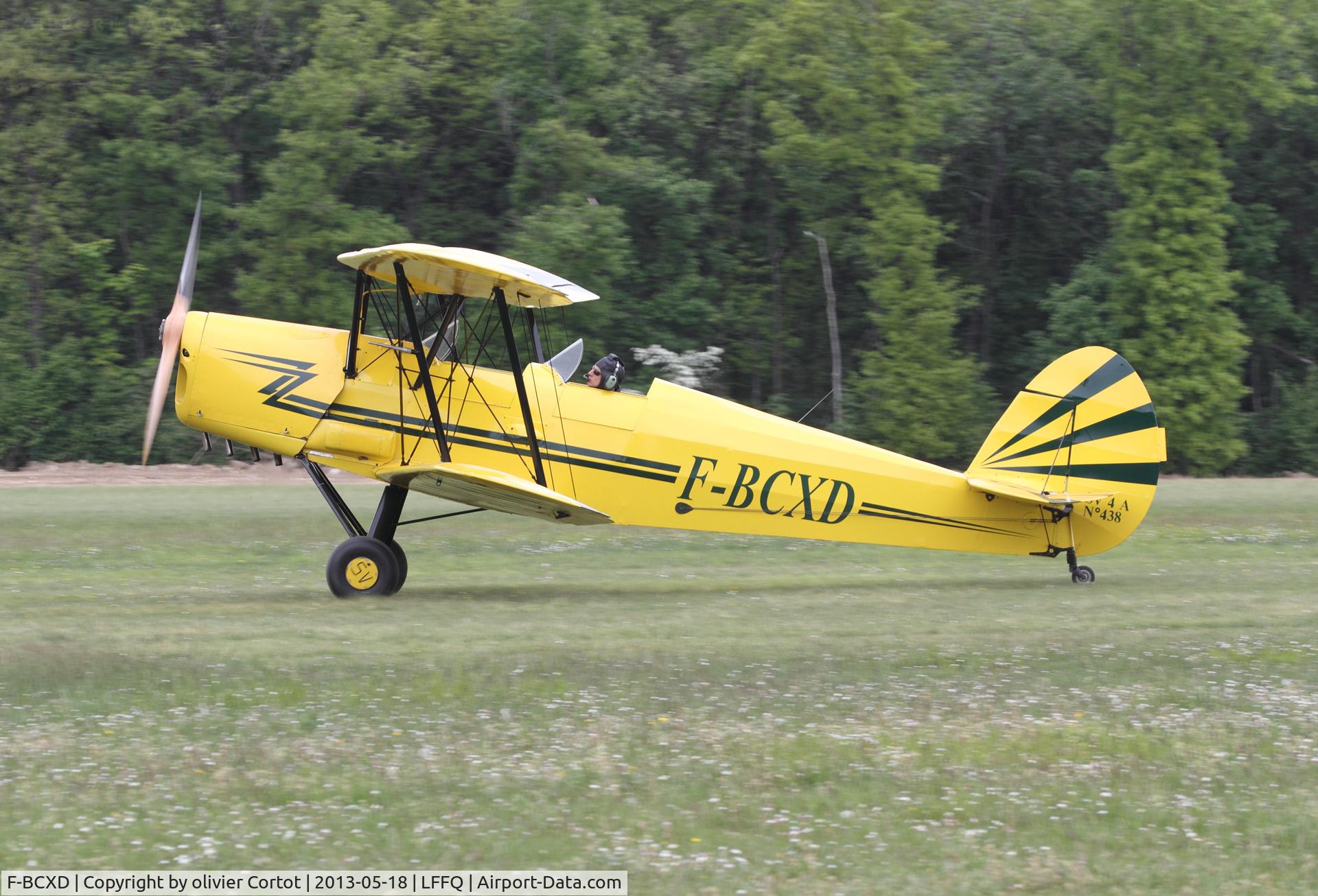 F-BCXD, 1946 Stampe and Vertongen SV-4A C/N 438, Ferté 2013