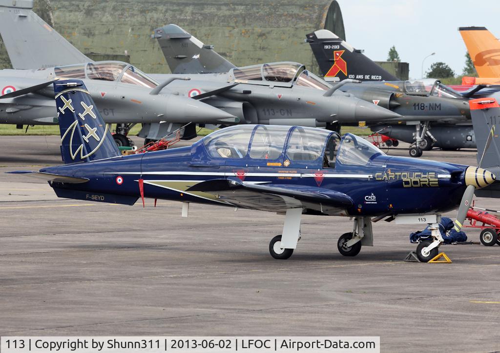 113, Socata TB-30 Epsilon C/N 113, Used as a demo for Cartouche Dorée Patrol during LFOC Open Day 2013... New c/s