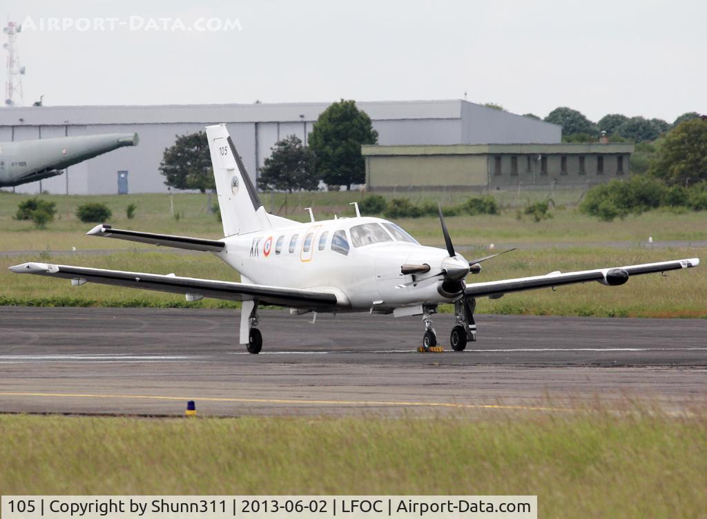 105, Socata TBM-700A C/N 105, Used as a spare during LFOC Open Day 2013...