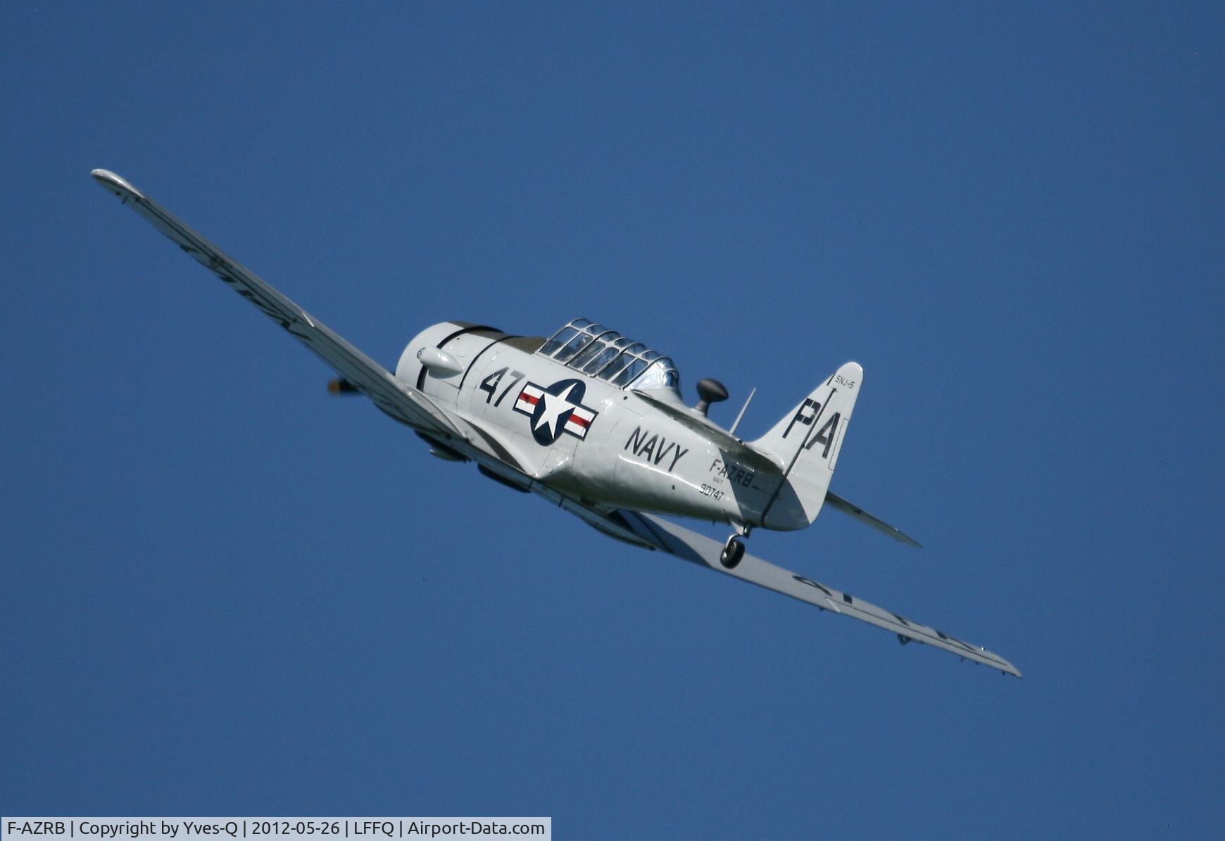 F-AZRB, North American SNJ-5 Texan Texan C/N 88-17955, North American SNJ-5 Texan, La Ferté-Alais Airfield (LFFQ)