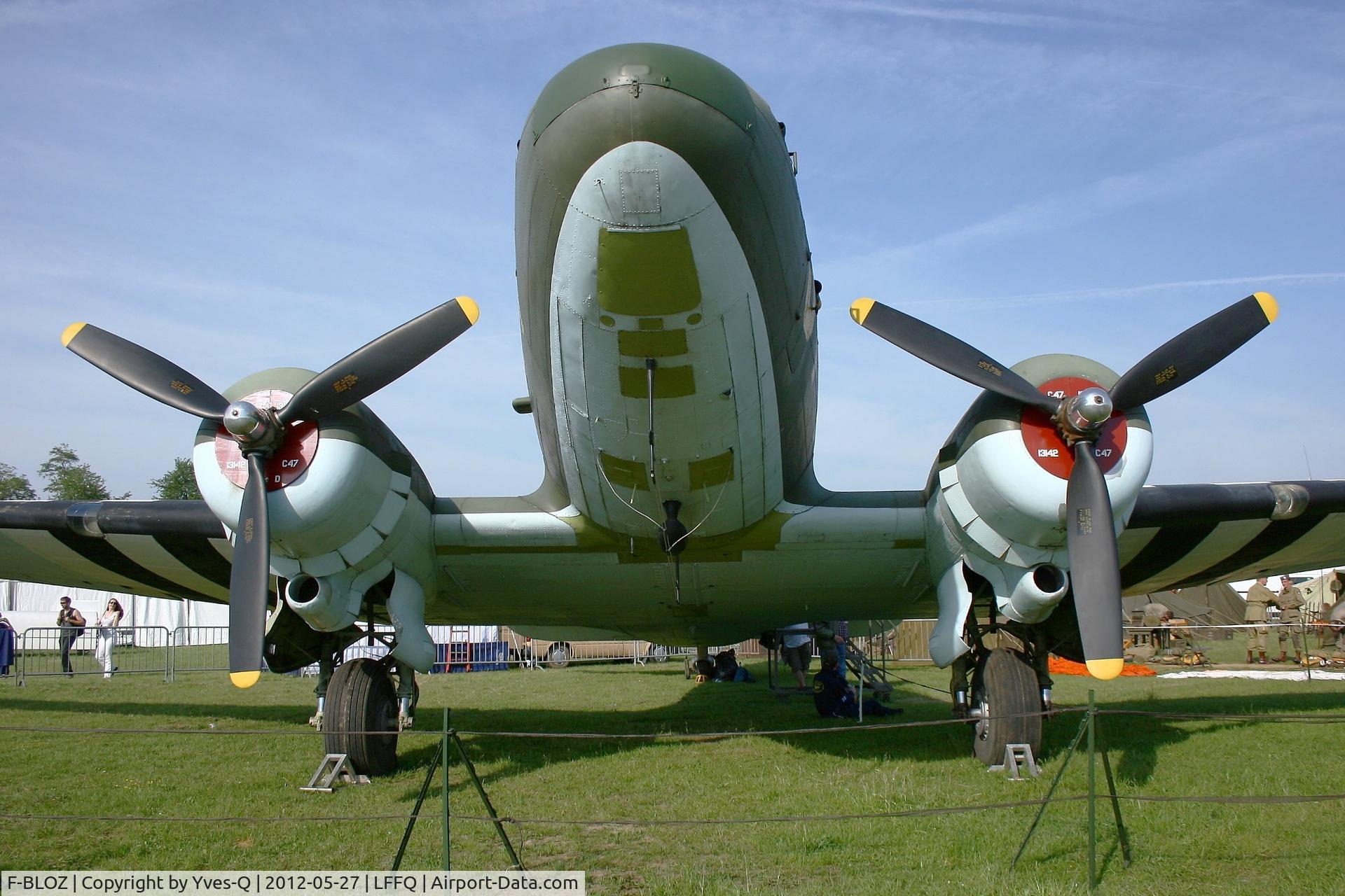 F-BLOZ, 1942 Douglas DC3C-S1C3G (C-47A-20-DK) C/N 13142, Douglas DC3, La Ferté Alais Airfield (LFFQ)