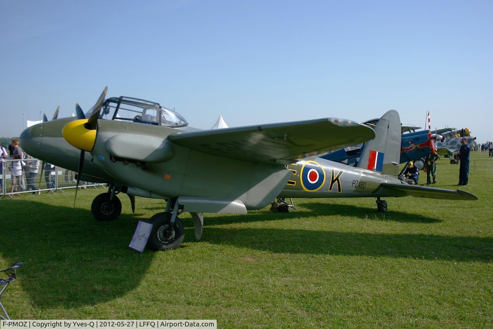 F-PMOZ, De Havilland (BBC) DH-98 Mosquito Replica C/N 1, Mosquito (3/4 scale), La Ferté-Alais Airfield (LFFQ) Open day 2012