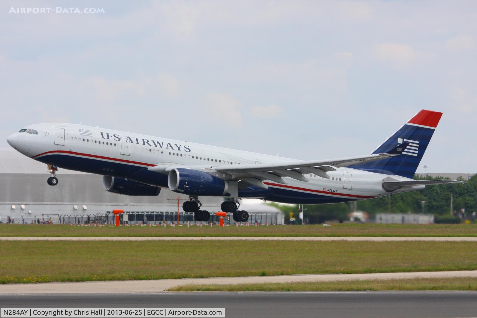 N284AY, 2010 Airbus A330-243 C/N 1095, US Airways