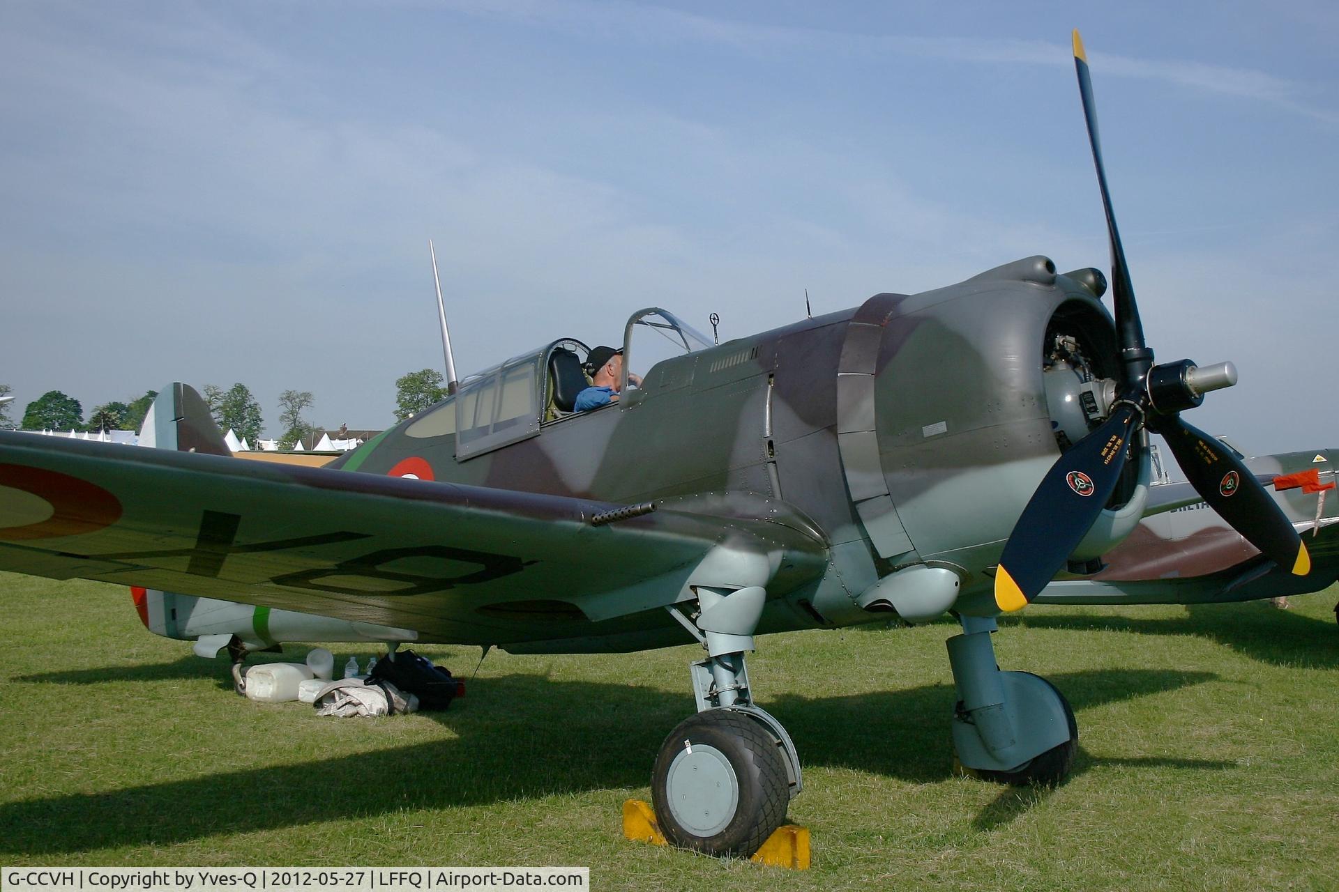 G-CCVH, 1939 Curtiss H-75A-1 C/N 12881, Curtiss H-75A-1 , La Ferté-Alais Airfield (LFFQ)