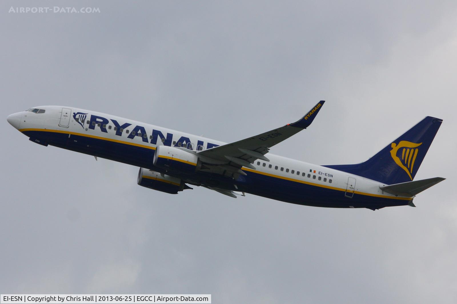 EI-ESN, 2011 Boeing 737-8AS C/N 34991, Ryanair