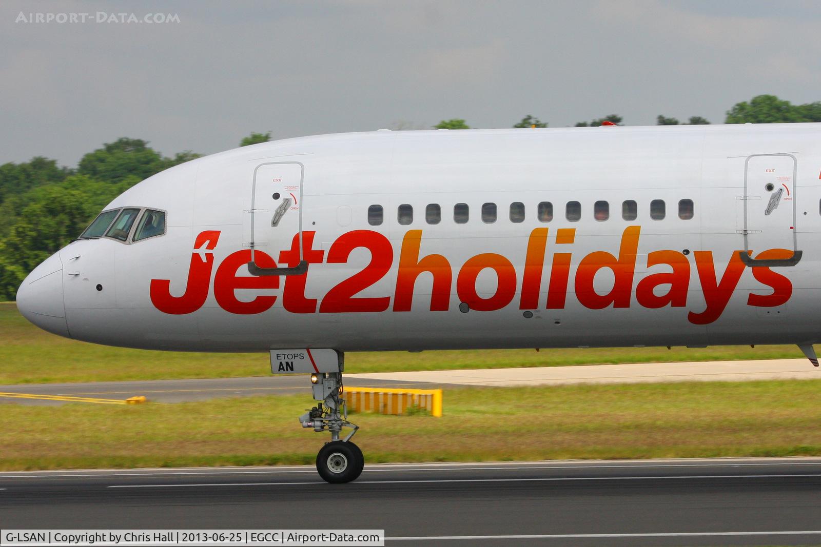 G-LSAN, 1994 Boeing 757-2K2 C/N 26635, Jet2 Holidays