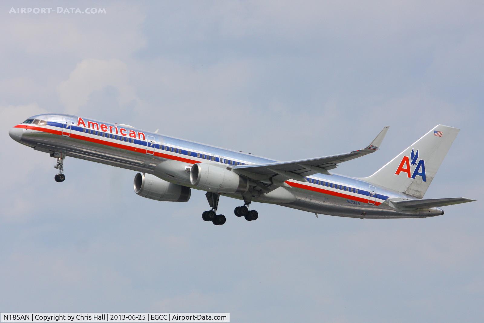 N185AN, 2001 Boeing 757-223 C/N 32379, American Airlines