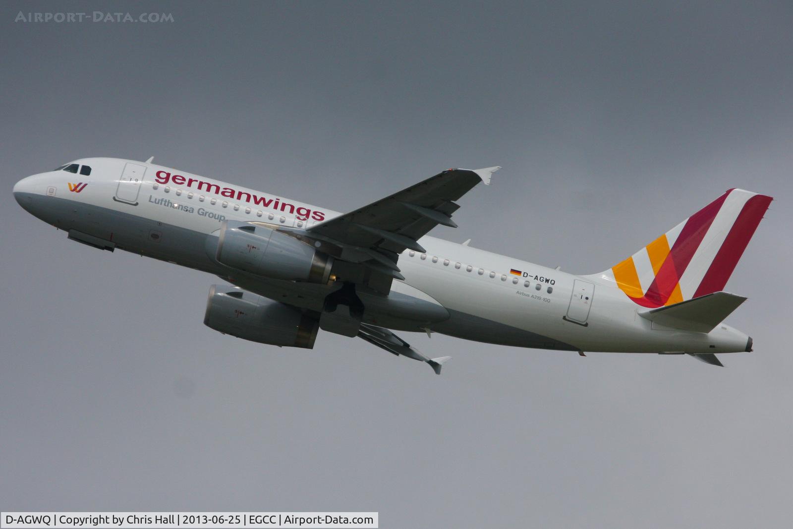 D-AGWQ, 2010 Airbus A319-132 C/N 4256, Germanwings