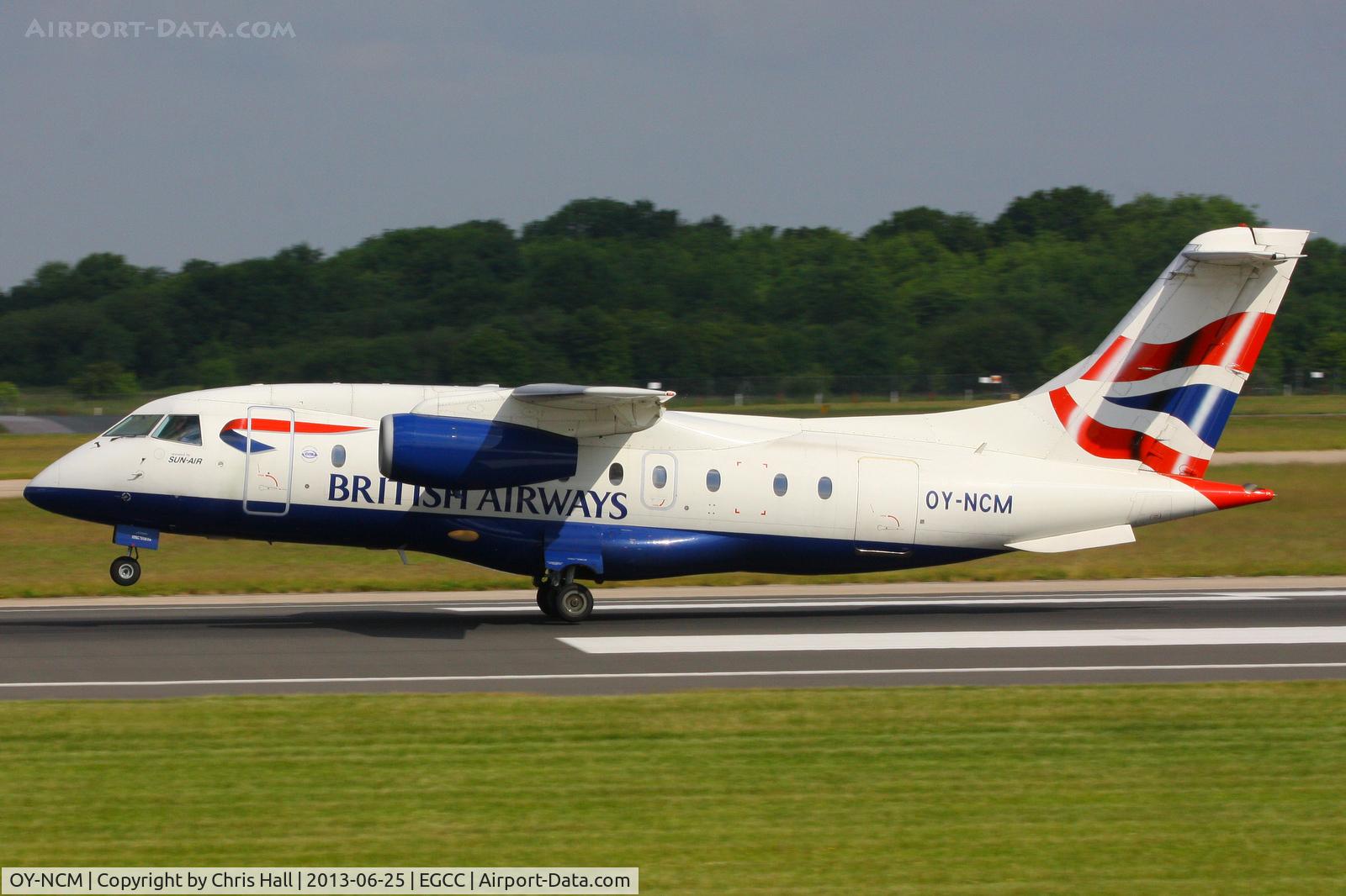 OY-NCM, 2001 Fairchild Dornier 328-300 328JET C/N 3190, Sun Air of Scandinavia