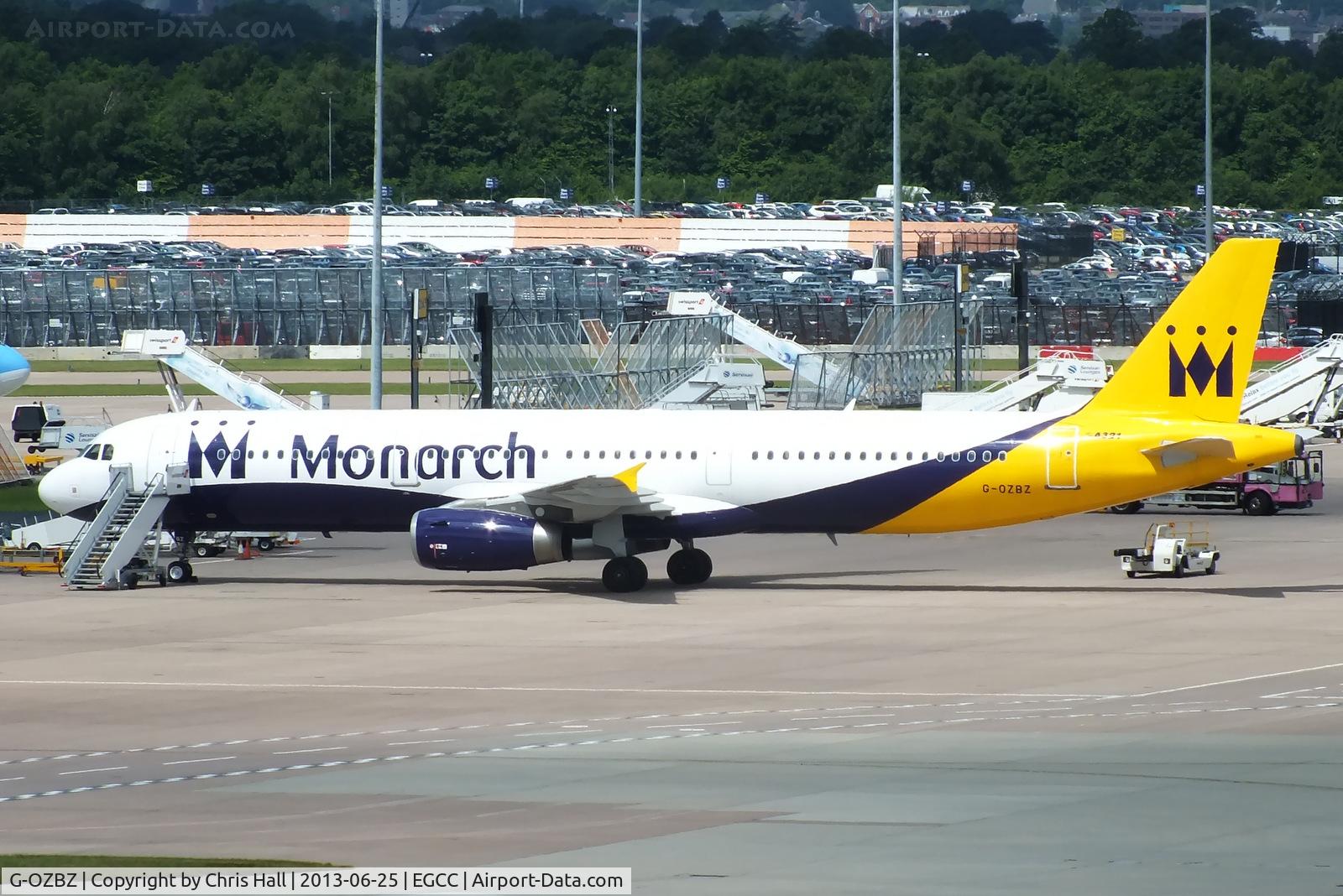 G-OZBZ, 2001 Airbus A321-231 C/N 1421, Monarch
