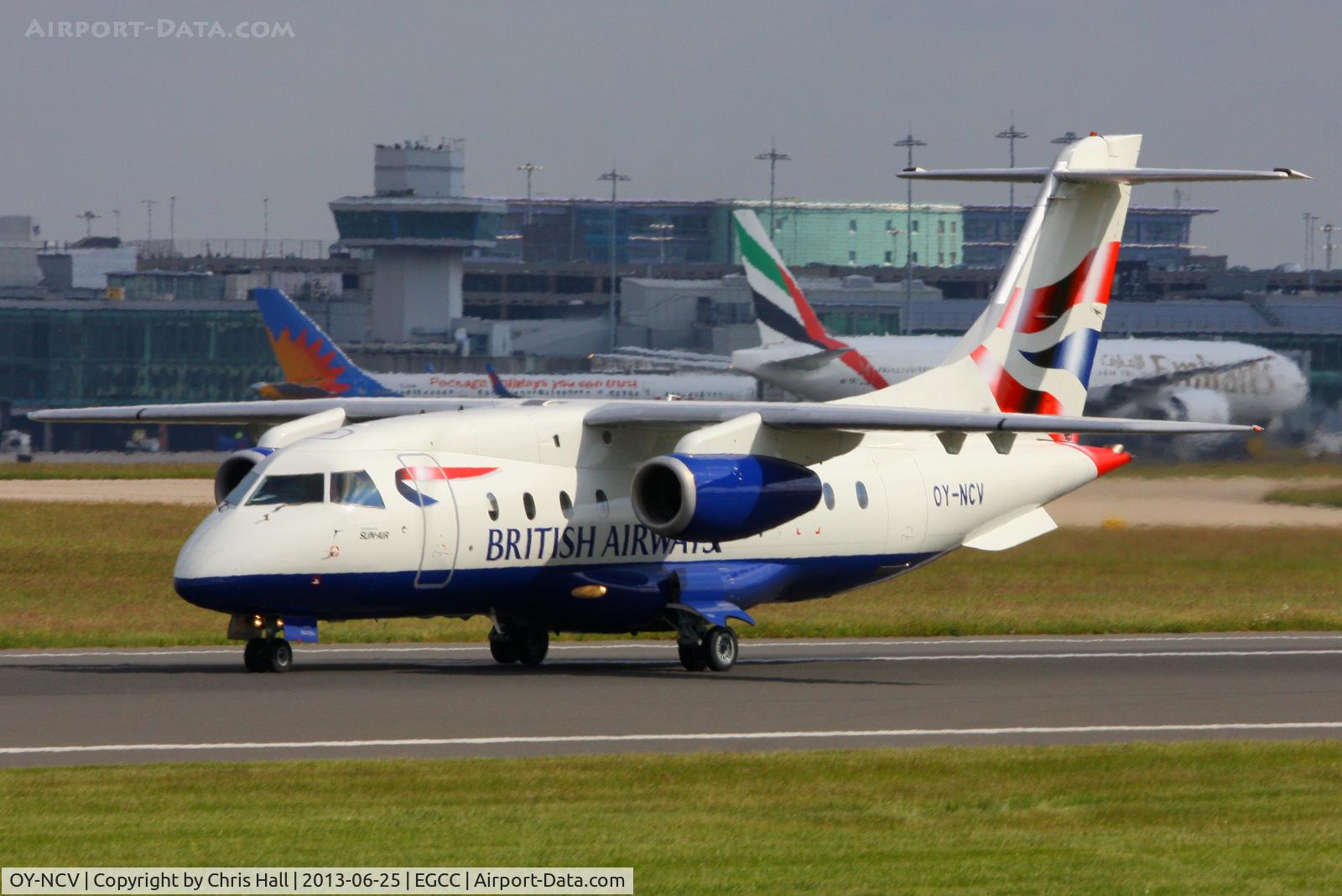 OY-NCV, 2000 Fairchild Dornier 328-300 328JET C/N 3146, Sun Air of Scandinavia