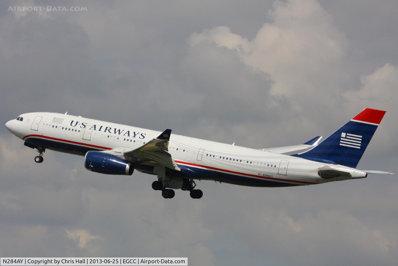 N284AY, 2010 Airbus A330-243 C/N 1095, US Airways