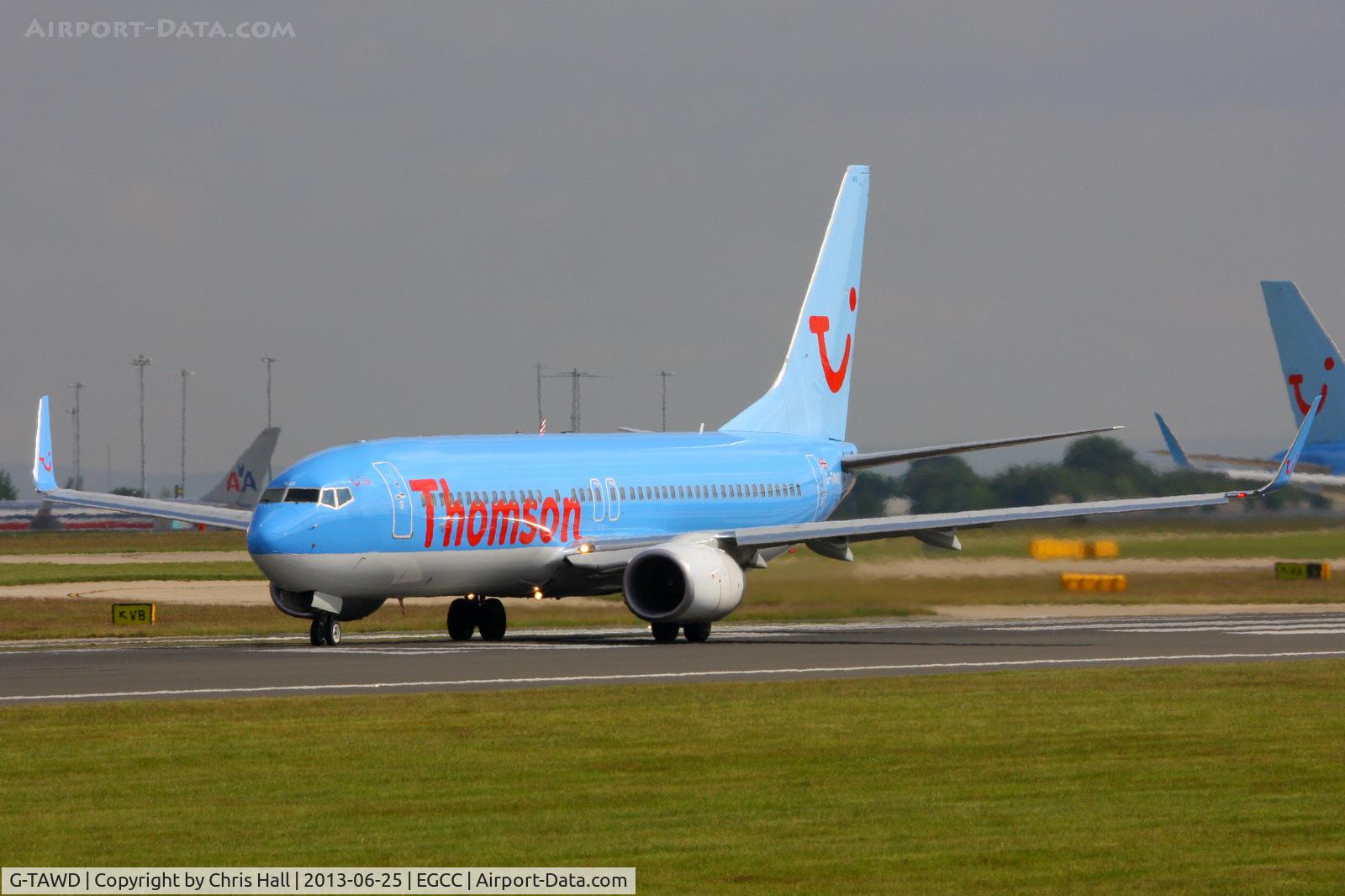 G-TAWD, 2012 Boeing 737-8K5 C/N 37265, Thomson
