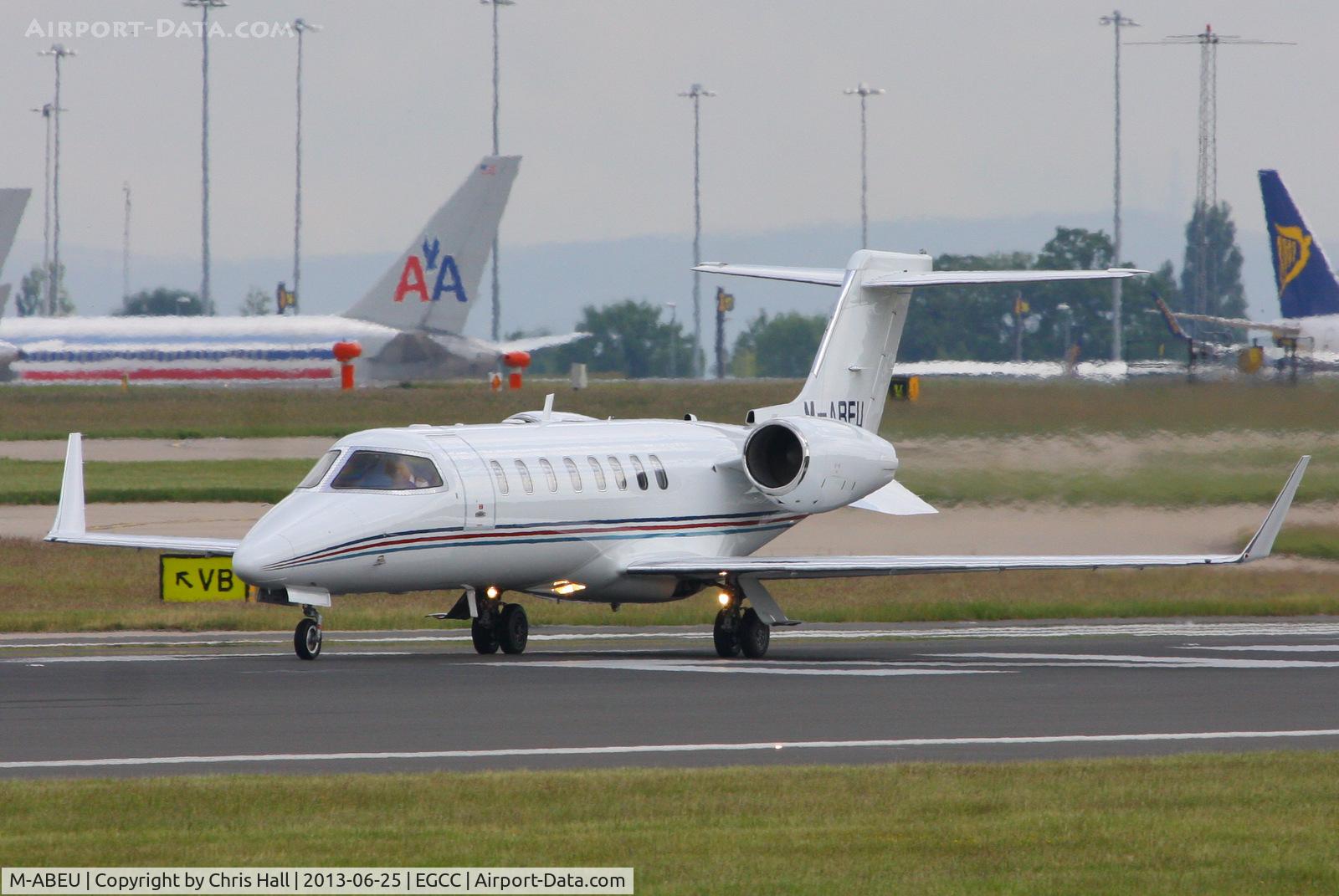 M-ABEU, 2009 Learjet 45 C/N 45-374, used by Ryanair to ferry engineers to repair any problems with their aircraft