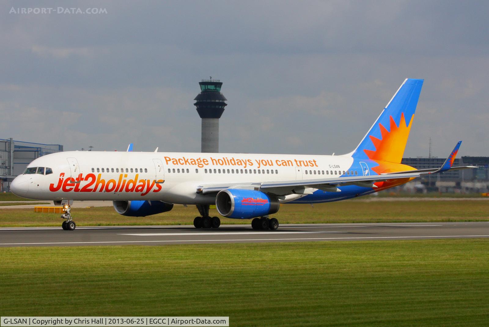 G-LSAN, 1994 Boeing 757-2K2 C/N 26635, Jet2 Holidays