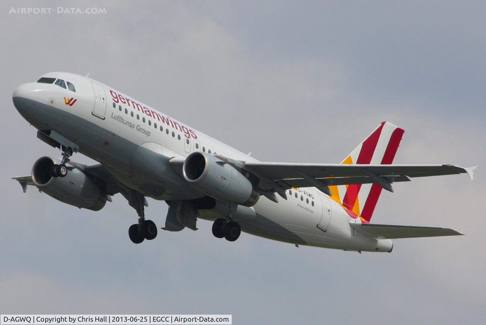 D-AGWQ, 2010 Airbus A319-132 C/N 4256, Germanwings