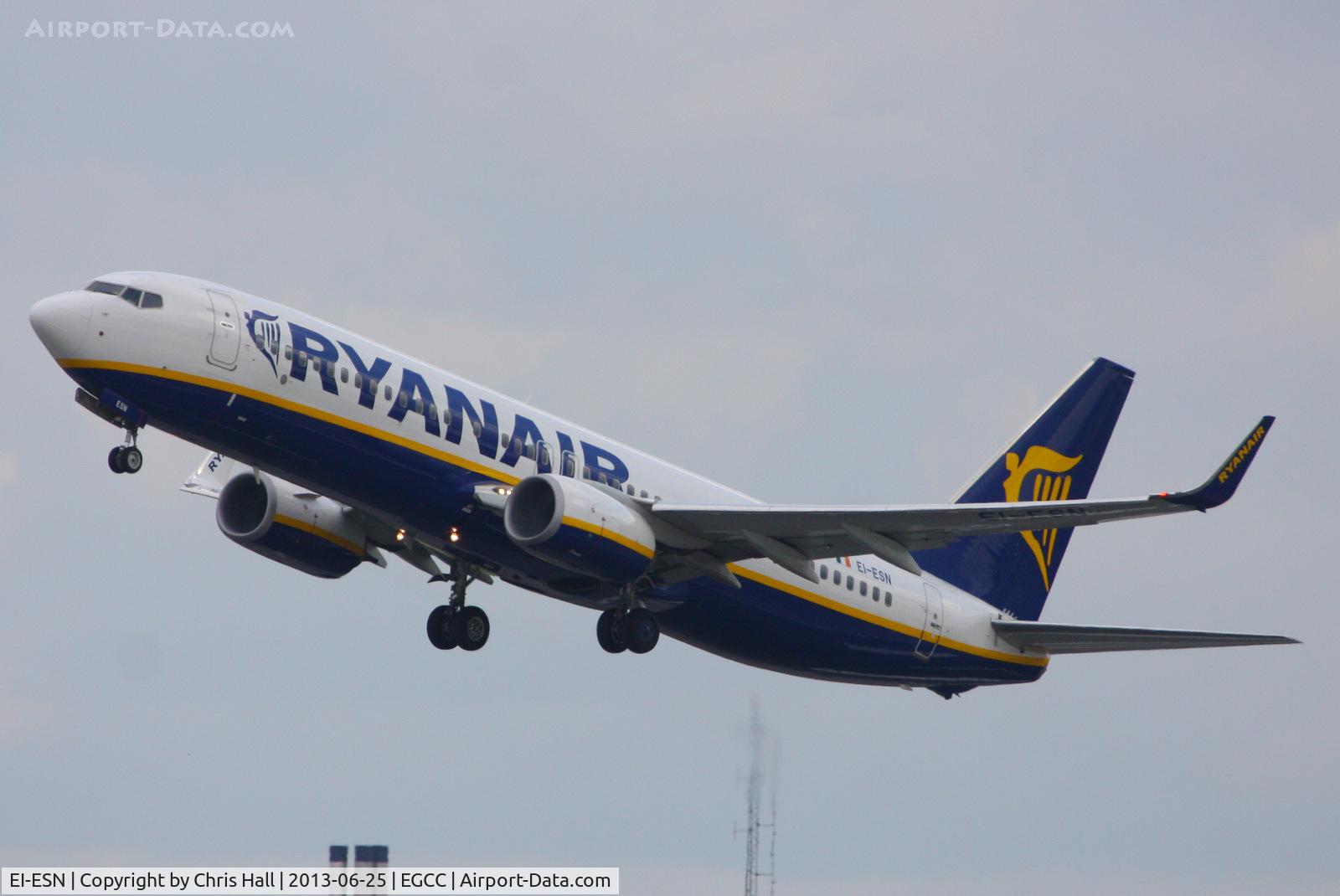 EI-ESN, 2011 Boeing 737-8AS C/N 34991, Ryanair