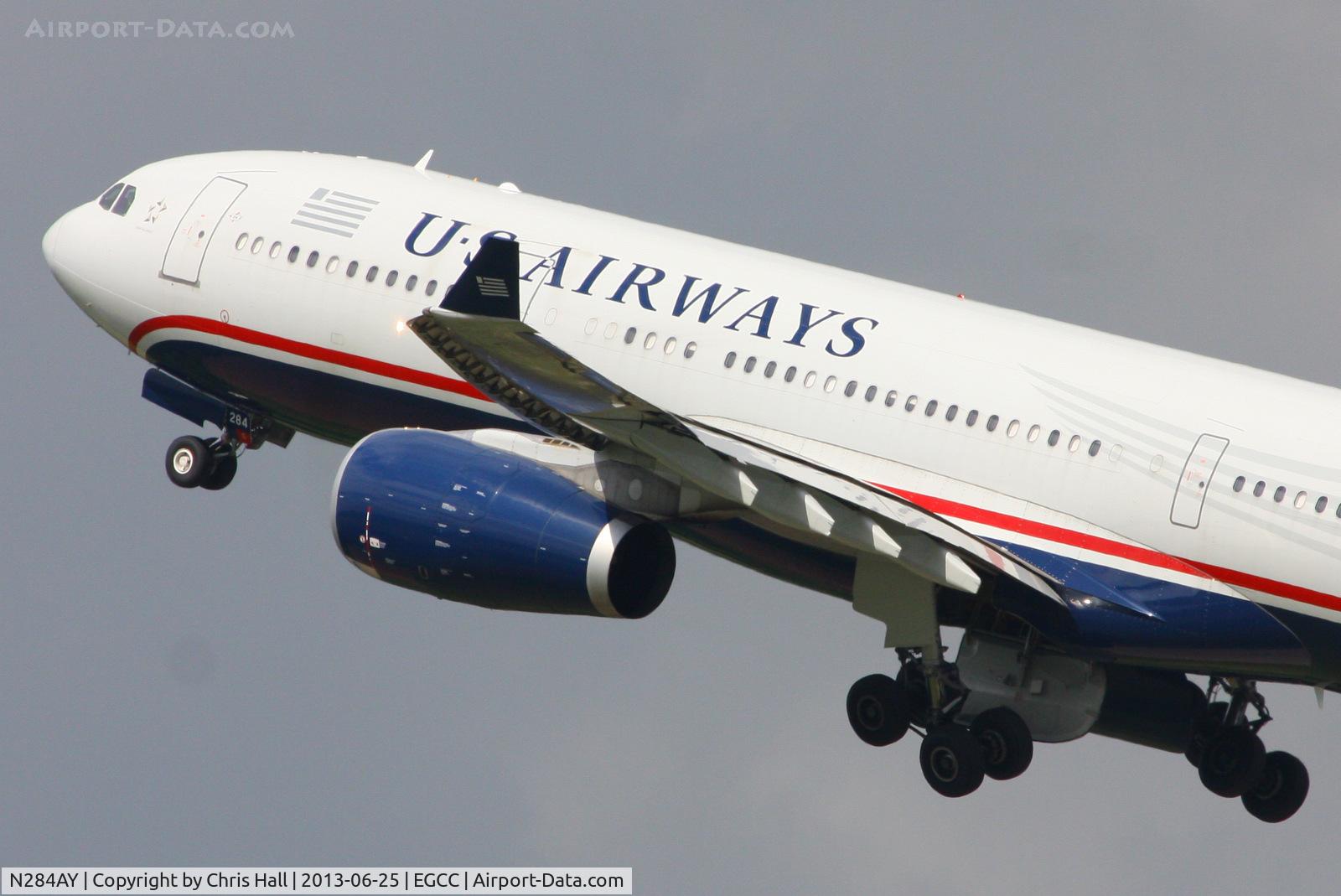 N284AY, 2010 Airbus A330-243 C/N 1095, US Airways
