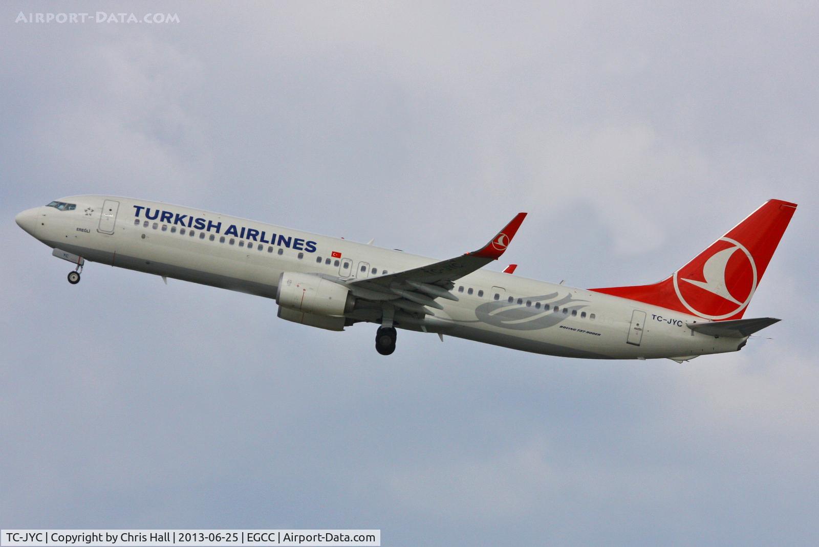 TC-JYC, 2012 Boeing 737-9F2/ER C/N 40977, Turkish Airlines