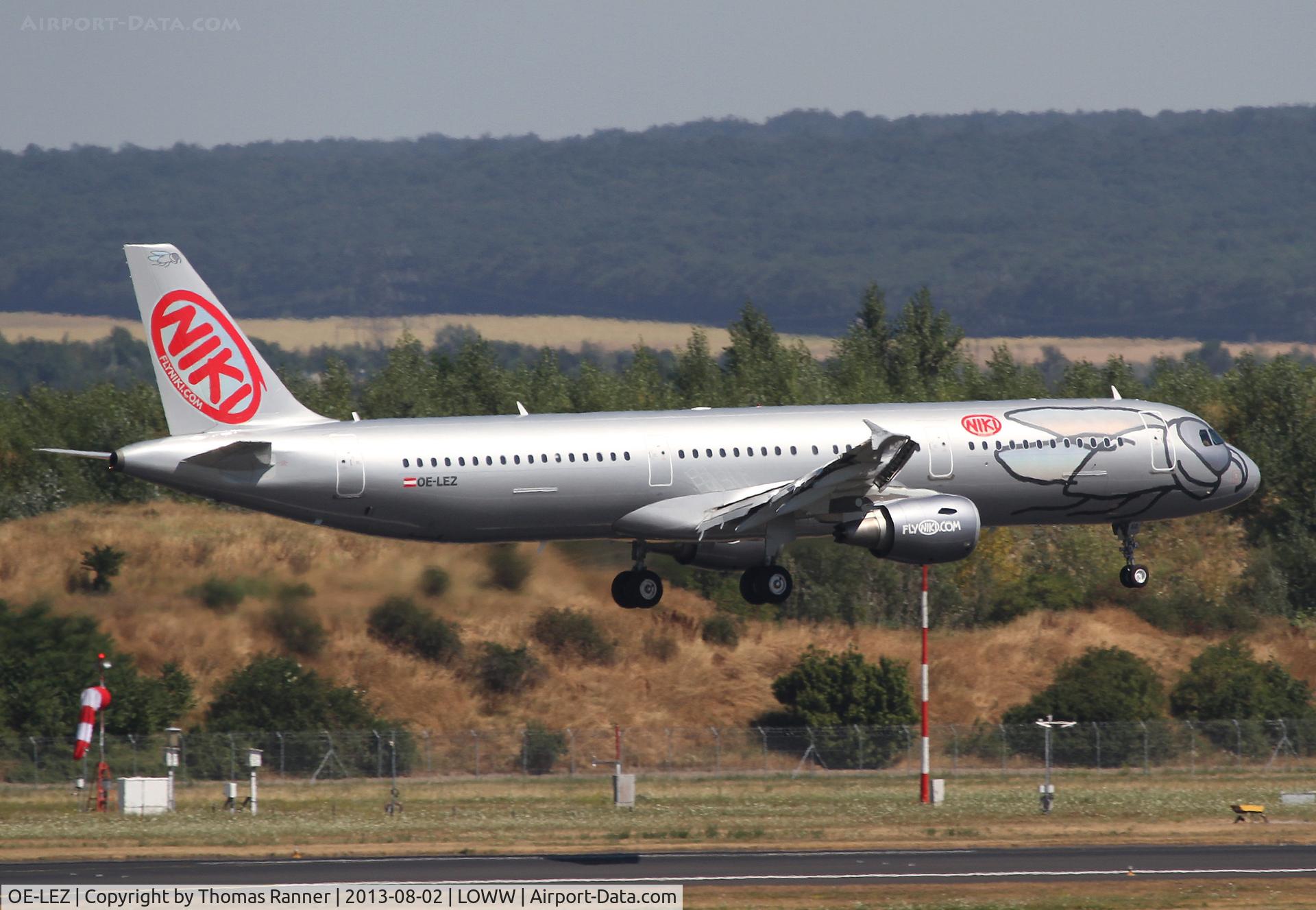 OE-LEZ, 2011 Airbus A321-211 C/N 4648, Niki A321