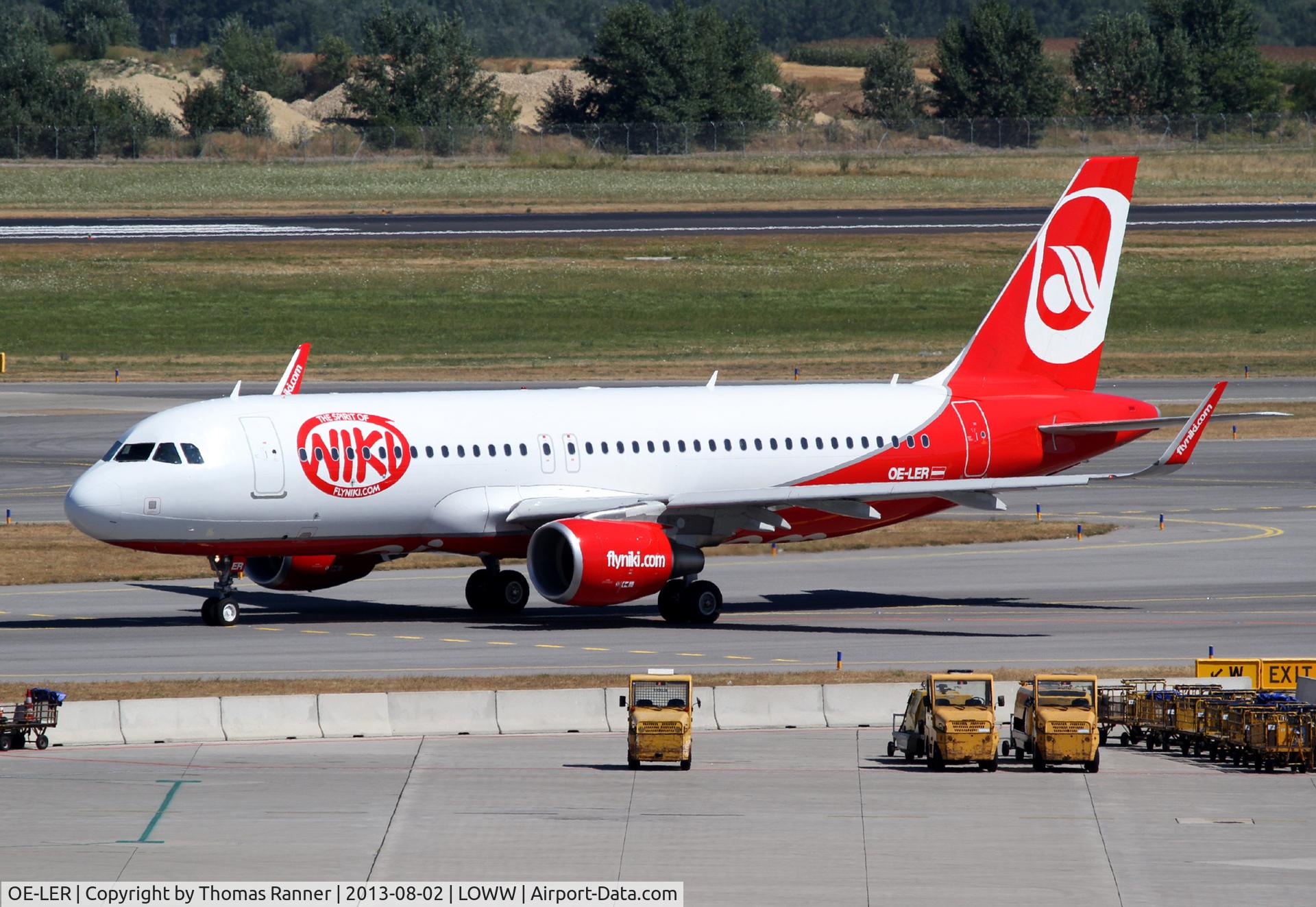 OE-LER, 2013 Airbus A320-214 C/N 5522, Niki A320