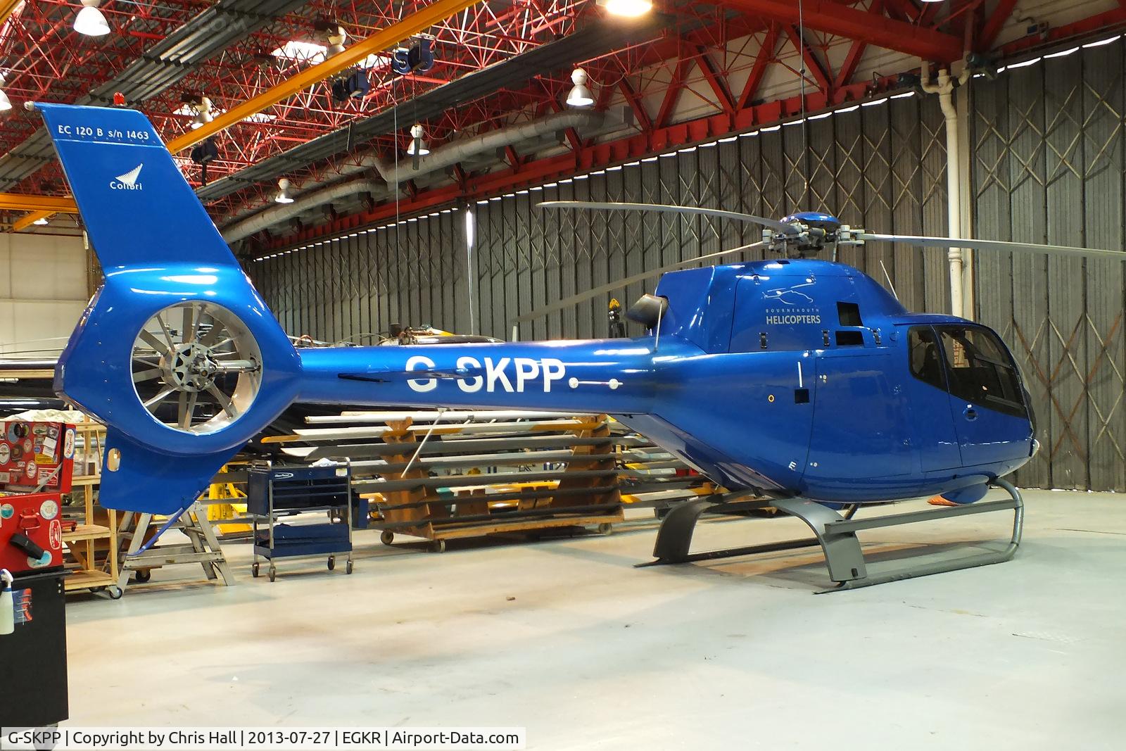 G-SKPP, 2006 Eurocopter EC-120B Colibri C/N 1463, Bournemouth Helicopters Ltd
