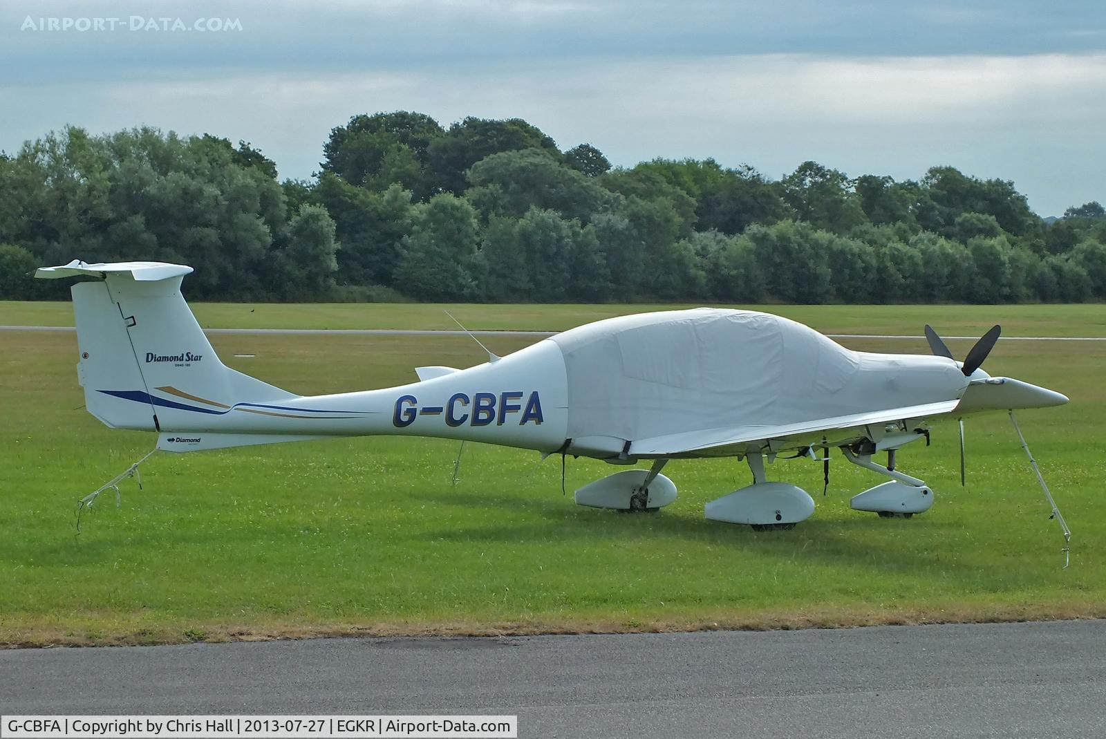 G-CBFA, 2001 Diamond DA-40 Diamond Star C/N 40.063, Lyrastar Ltd