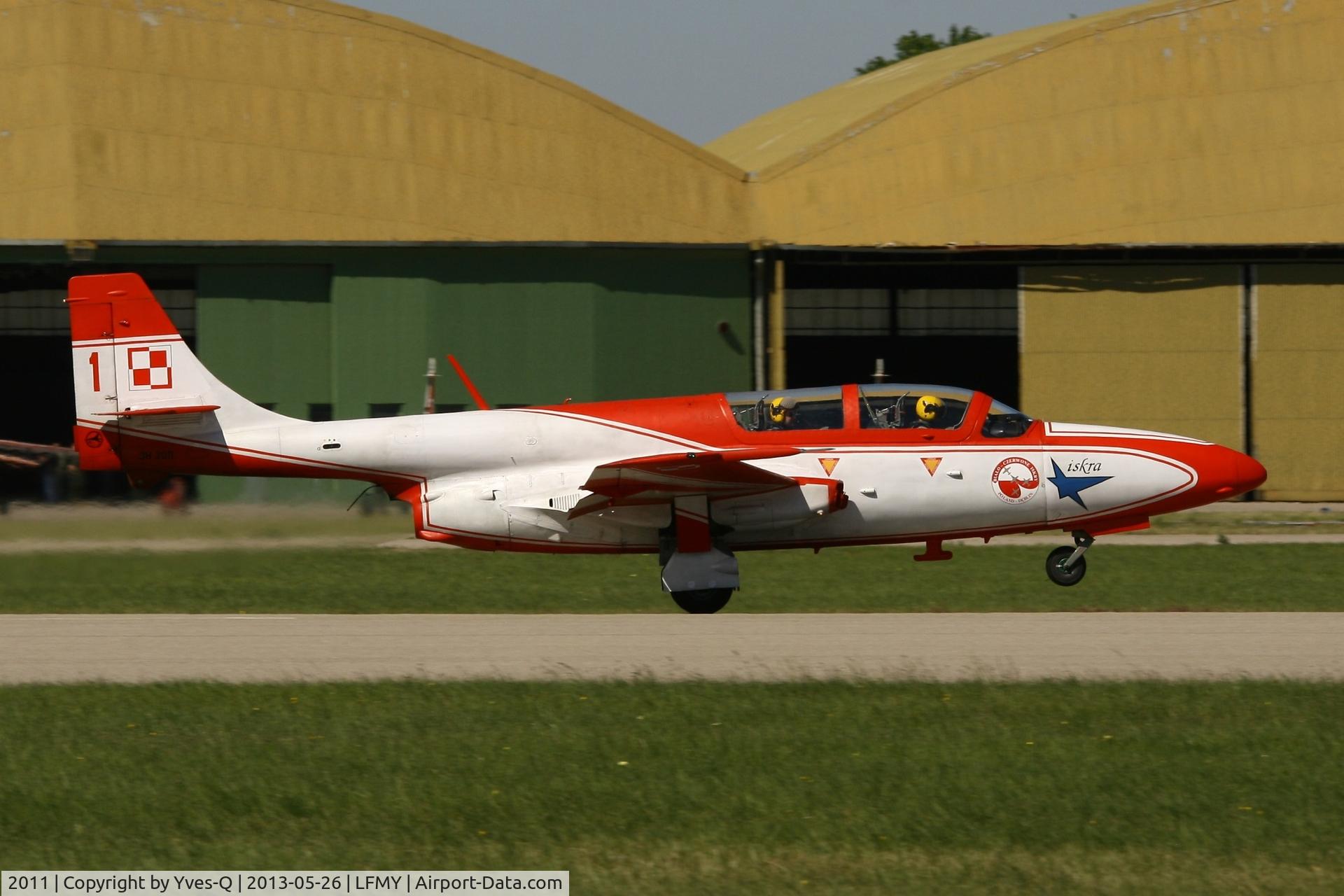 2011, PZL-Mielec TS-11 Iskra bis DF C/N 3H-2011, PZL-Mielec TS-11A Iskra, Team Iskry, Salon De Provence Air Base 701 (LFMY)
