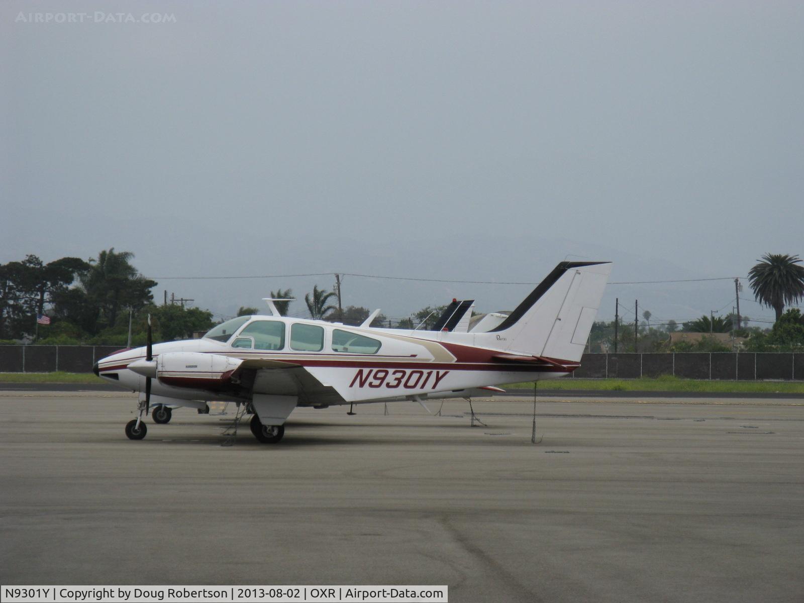 N9301Y, 1960 Beech 95-55 C/N TC-6, 1960 Beech 95-55 BARON, two Continental IO-470-L 260 Hp each