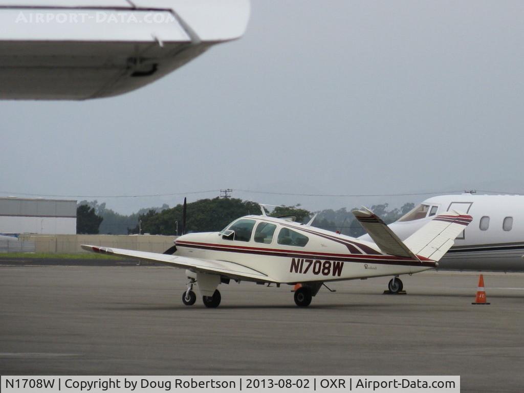 N1708W, 1964 Beech S35 Bonanza C/N D-7340, 1964 Beech S35 BONANZA, Continental IO-520-B 285 Hp