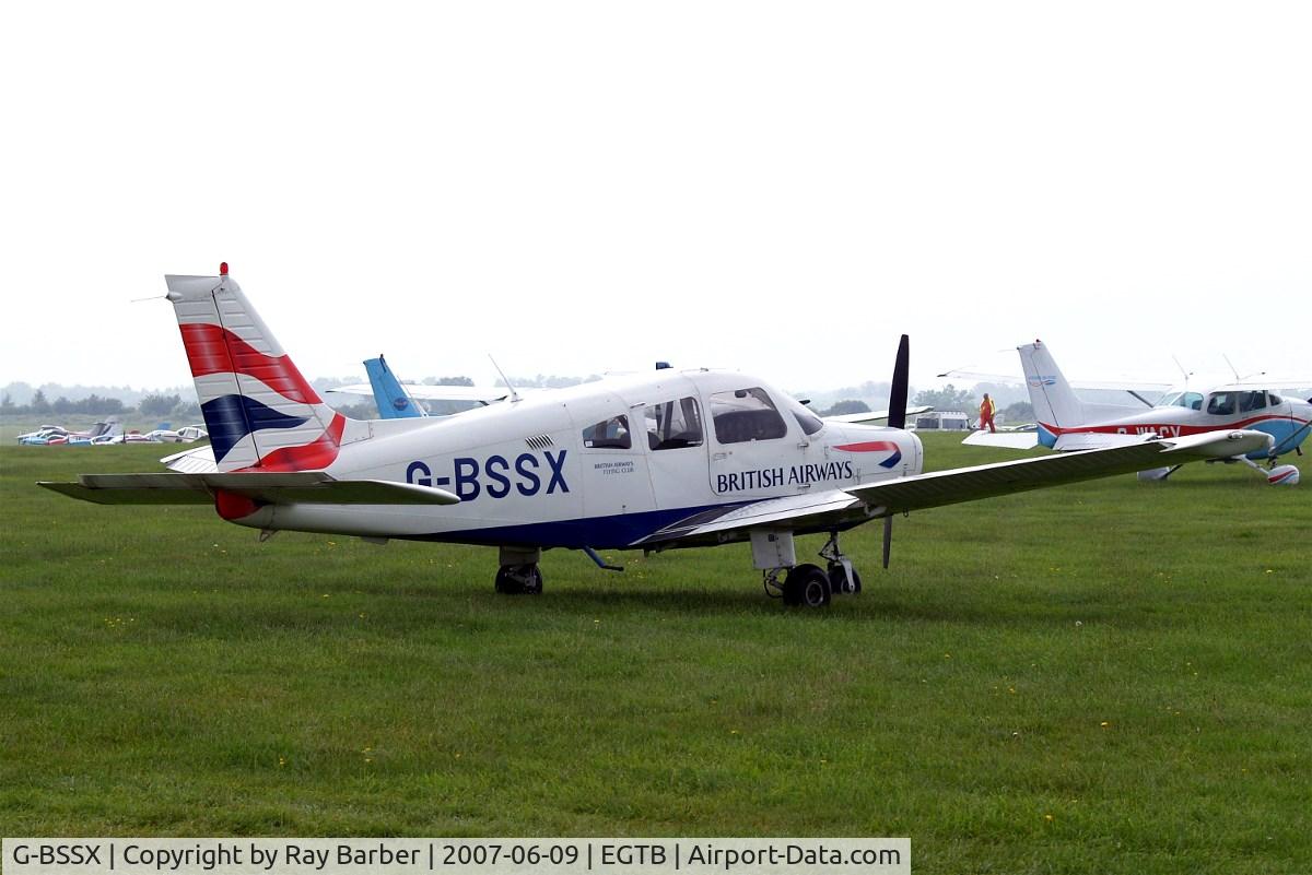 G-BSSX, 1988 Piper PA-28-161 Cherokee Warrior II C/N 2816056, Piper PA-28-161 Warrior II [2816056] Booker~G 09/06/2007