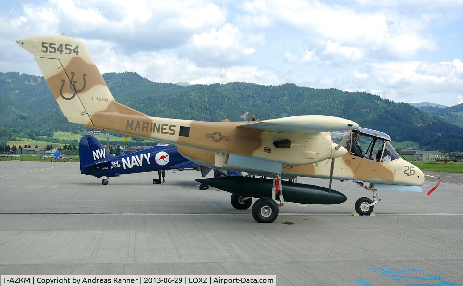 F-AZKM, 1971 North American OV-10B Bronco C/N 338-9 (305-65), OV-10B Bronco