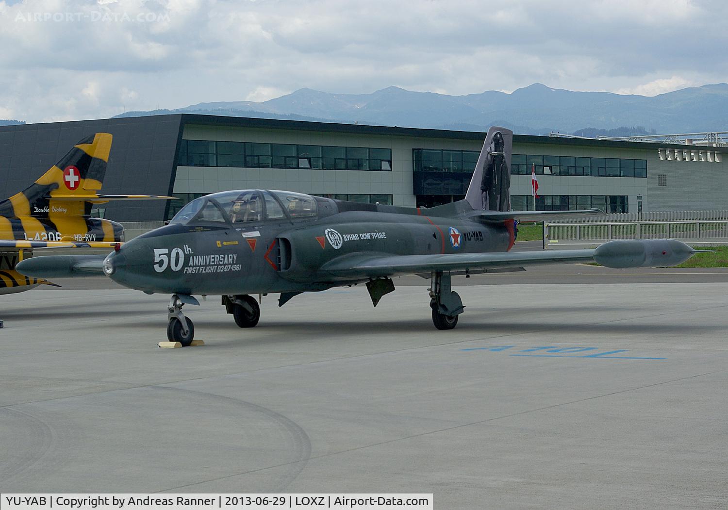 YU-YAB, 1968 Soko G-2A Galeb C/N FVS-G-23170, Soko Galeb