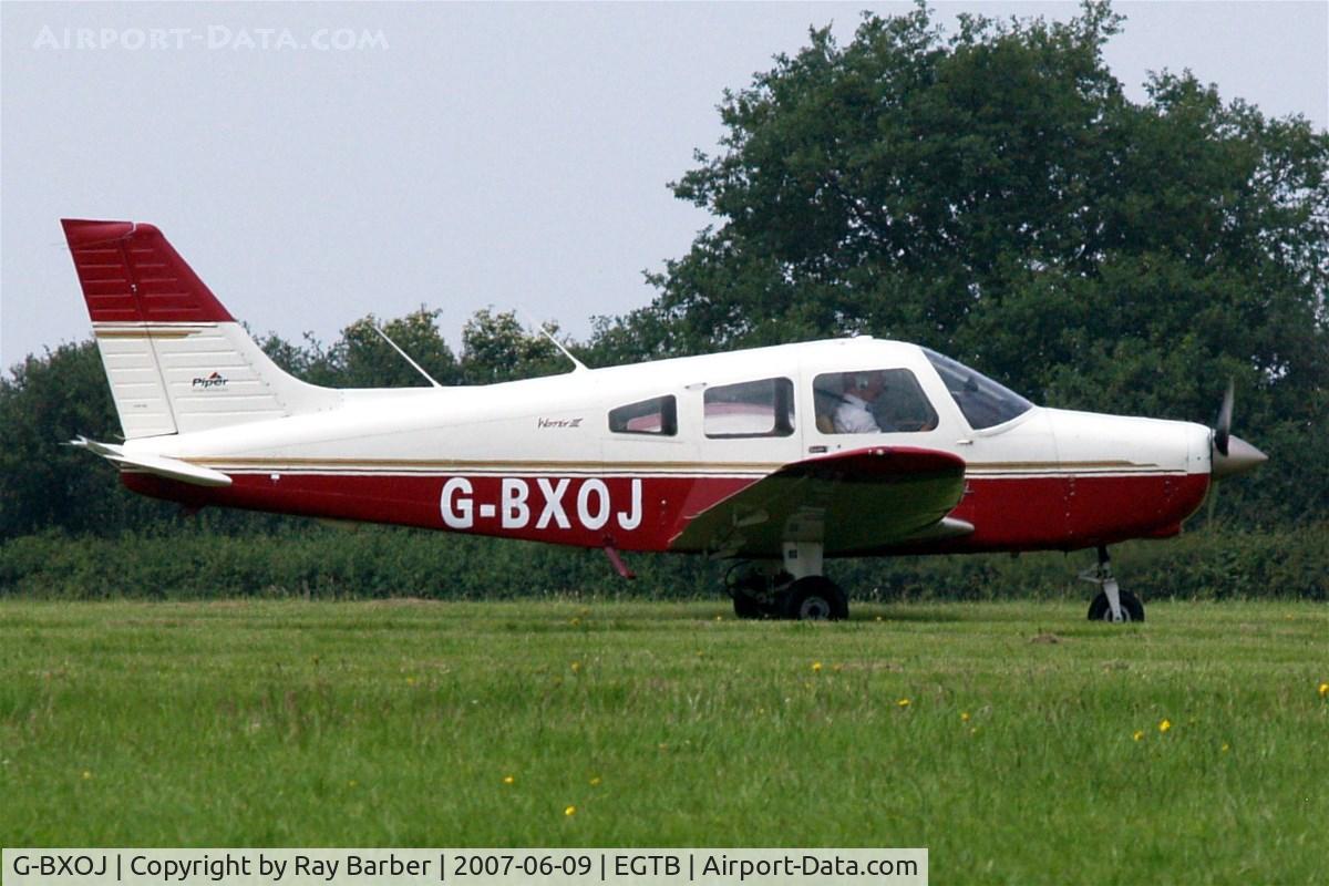 G-BXOJ, 1996 Piper PA-28-161 Warrior III C/N 2842010, Piper PA-28-161 Warrior III [2842010] Booker~G 09/06/2007