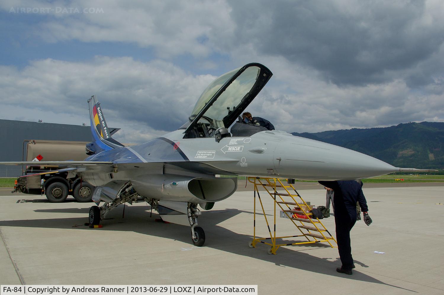 FA-84, 1980 SABCA F-16AM Fighting Falcon C/N 6H-84, Belgian Air Force F-16